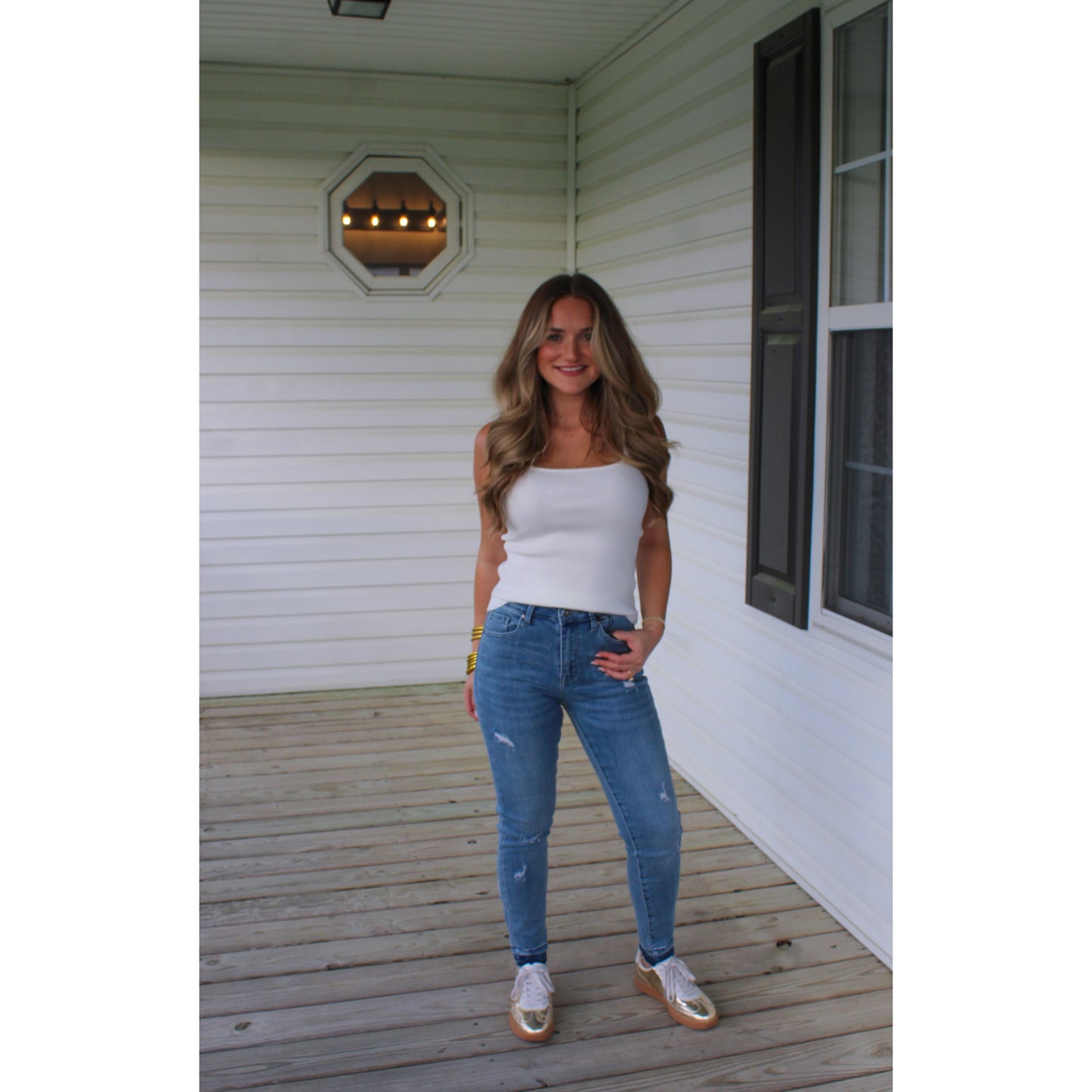 Blair Skinny Jeans, Light Wash