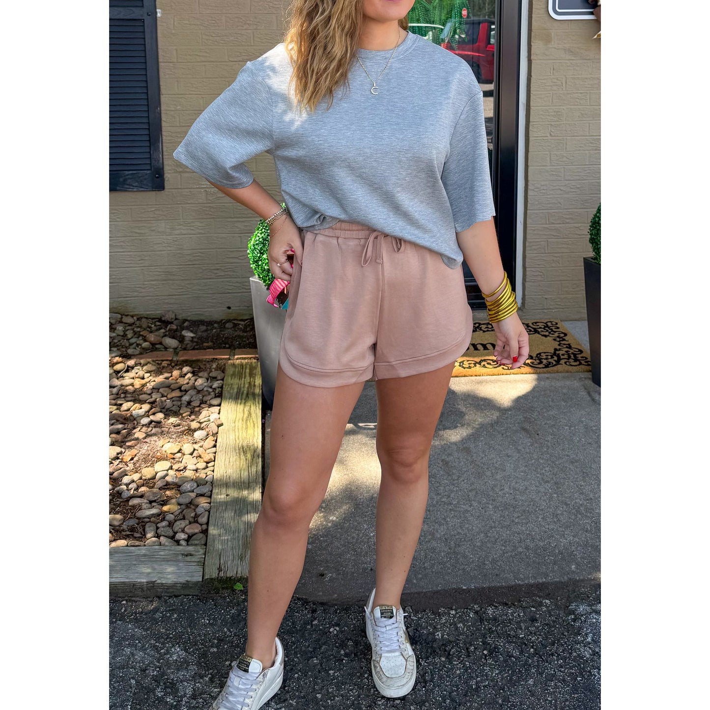 Kim Top, Heather Grey