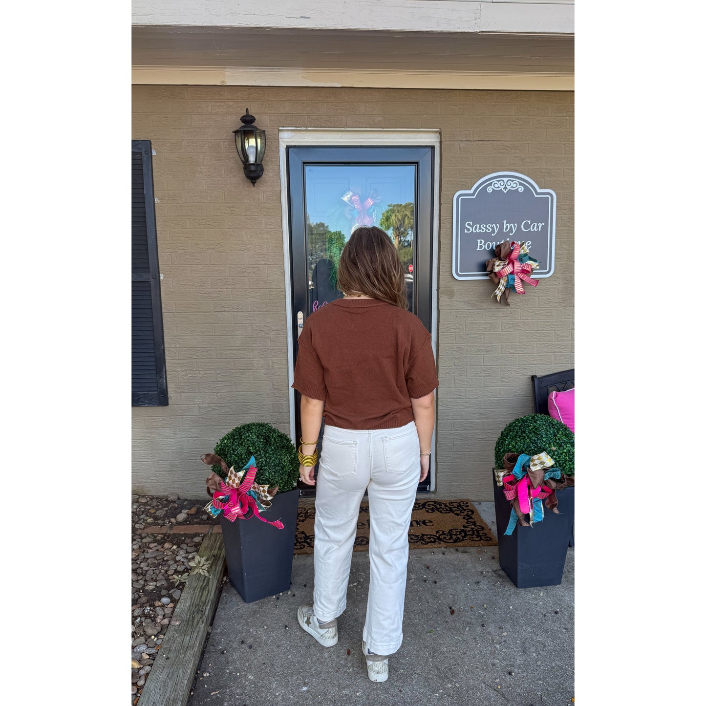 Macy Lightweight Sweater, Coco