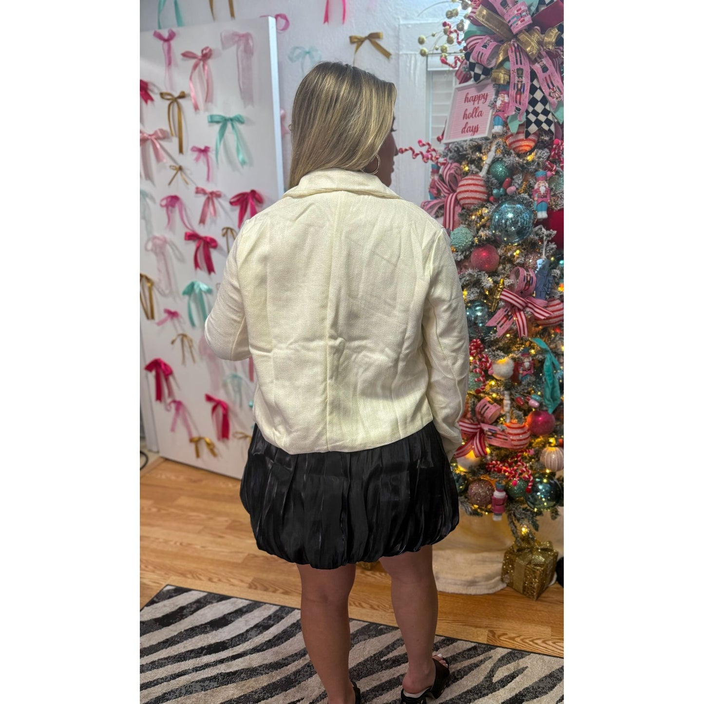 Sloane Jacket, Ivory