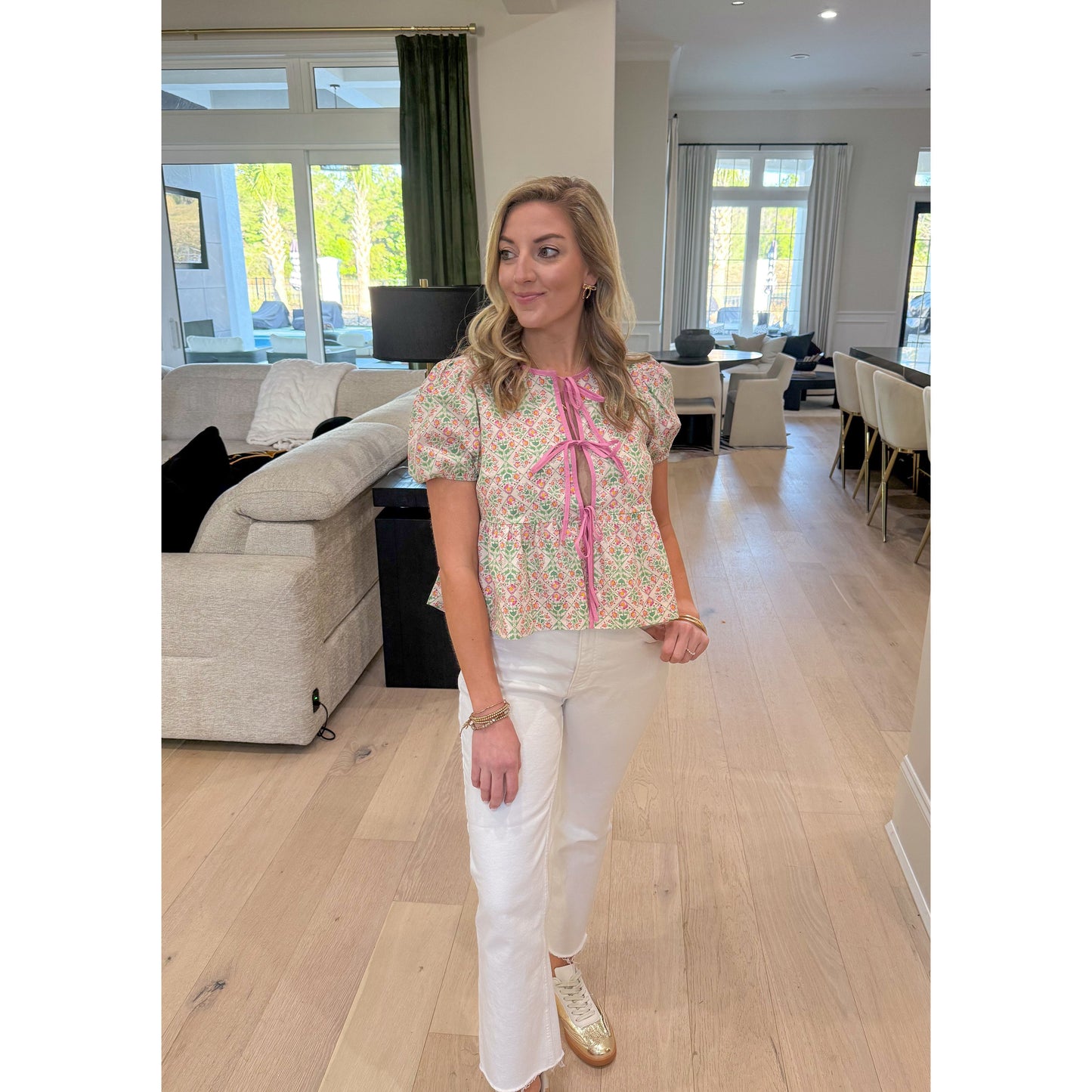 Bailey Floral Top, Multi