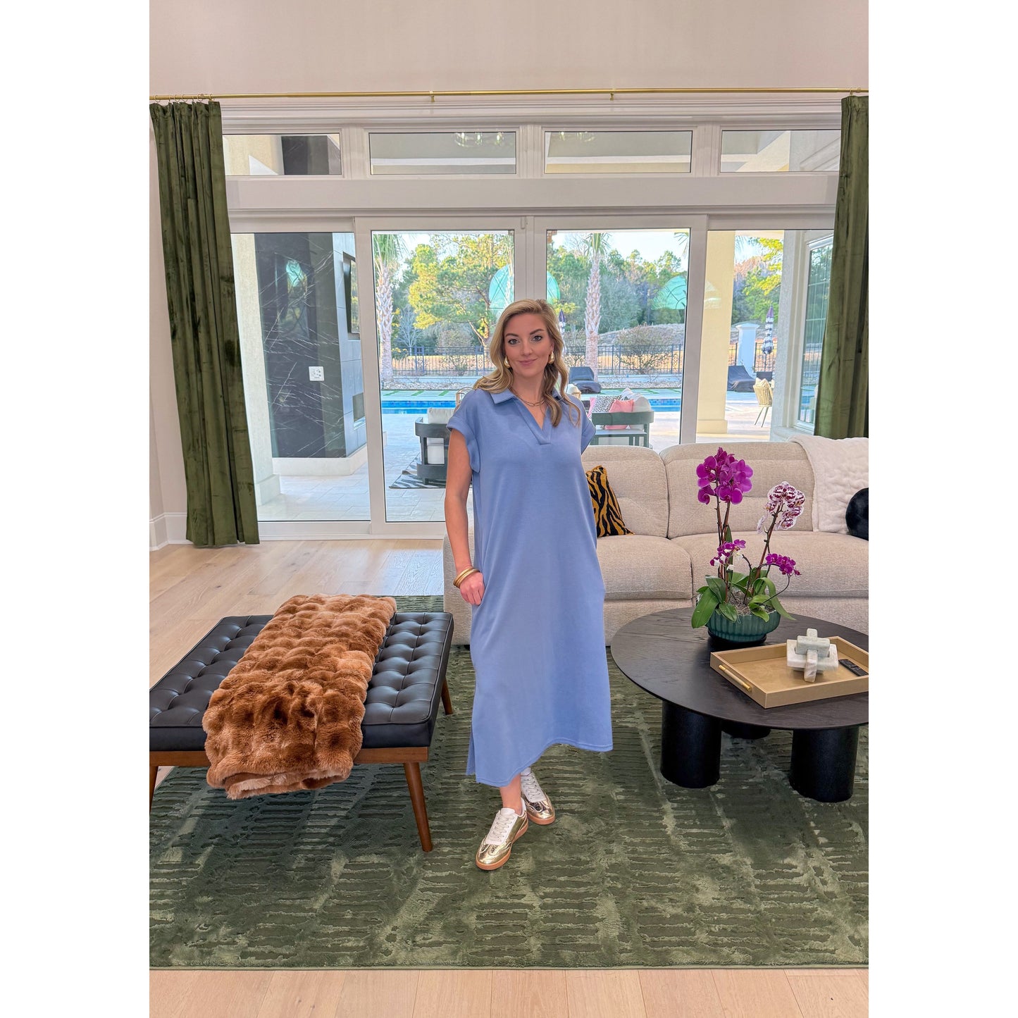 Phoebe Maxi Dress, Midnight