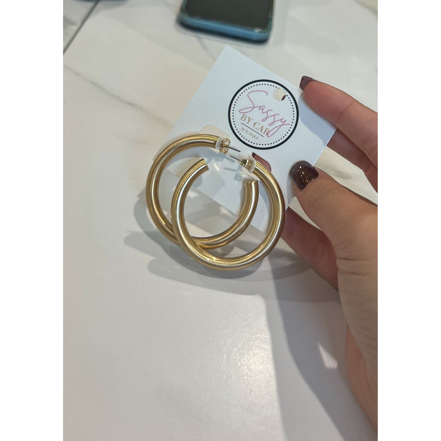 Gold Hoops