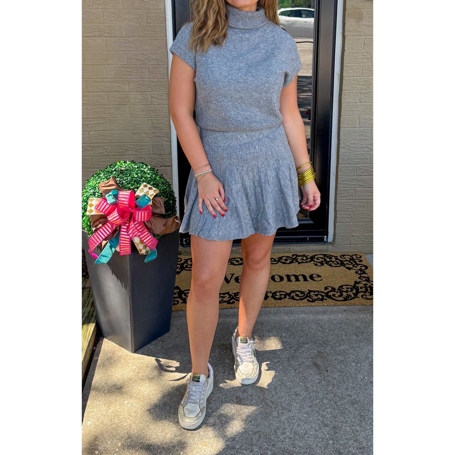 Abby Lounge Set, Grey