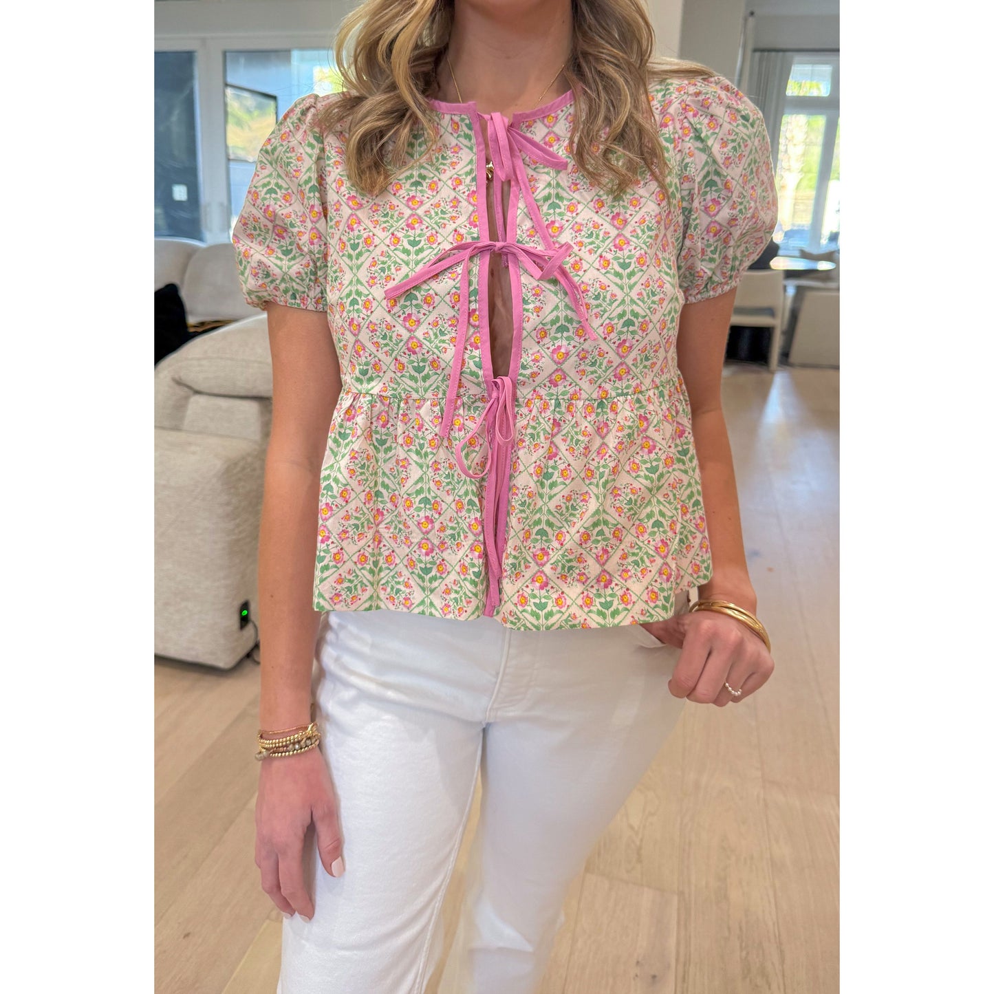 Bailey Floral Top, Multi