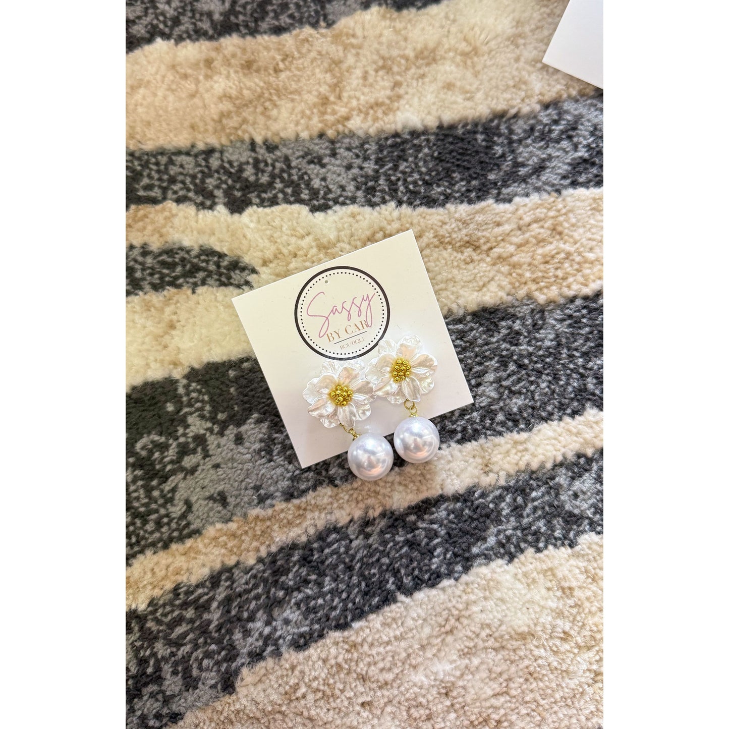 Flower Detail Studs