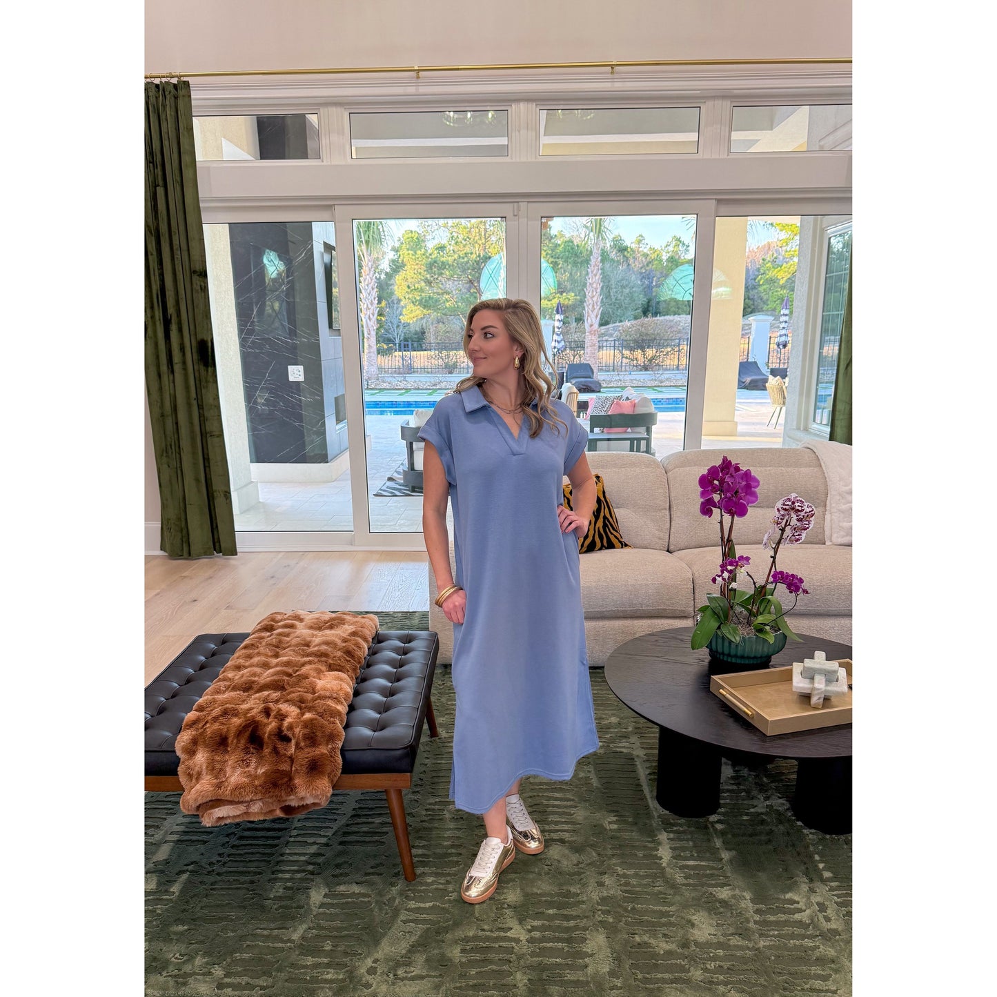 Phoebe Maxi Dress, Midnight