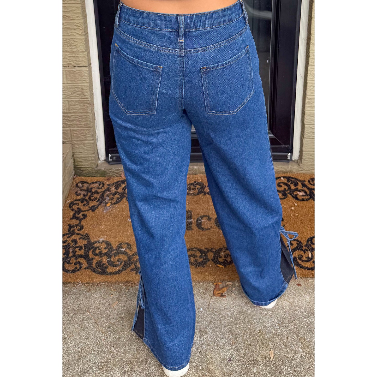 Black/Denim Jeans