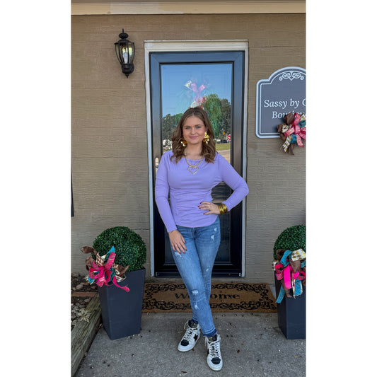 Blaire Top, Lavender