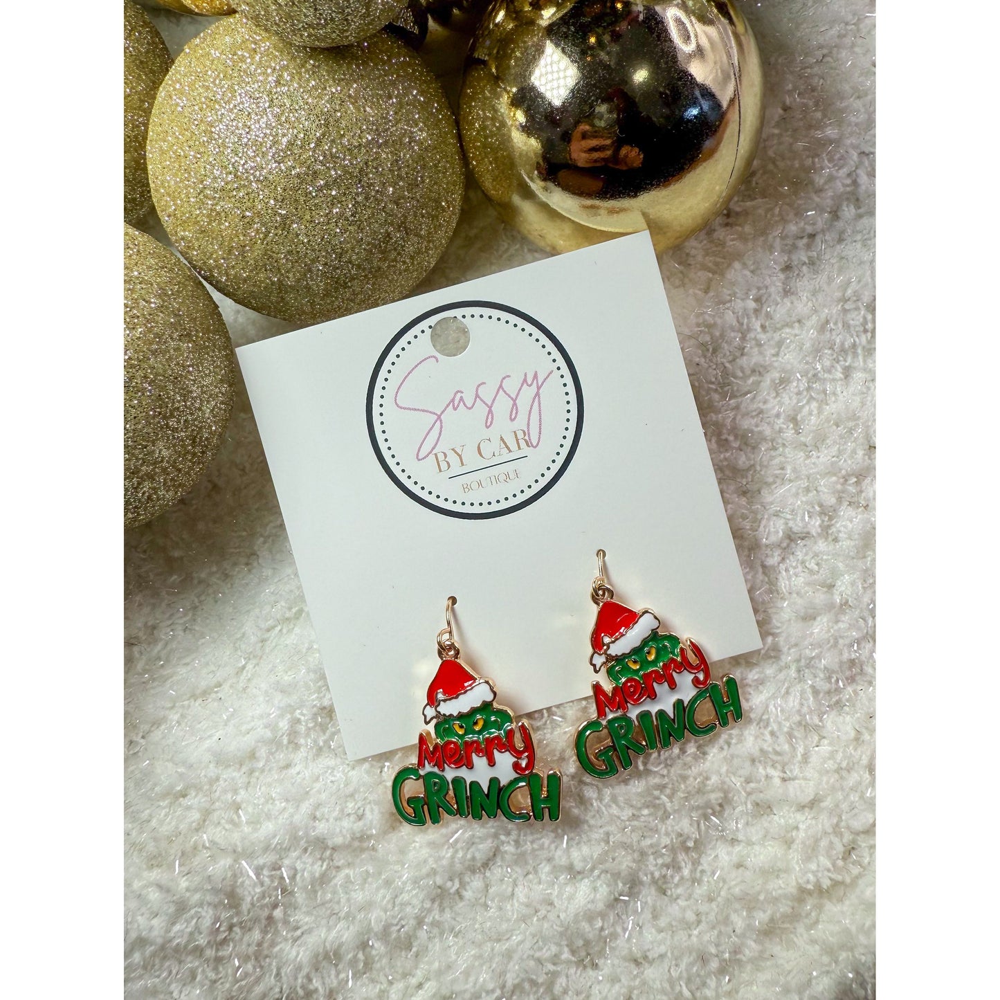 Merry Grinchmas Earrings