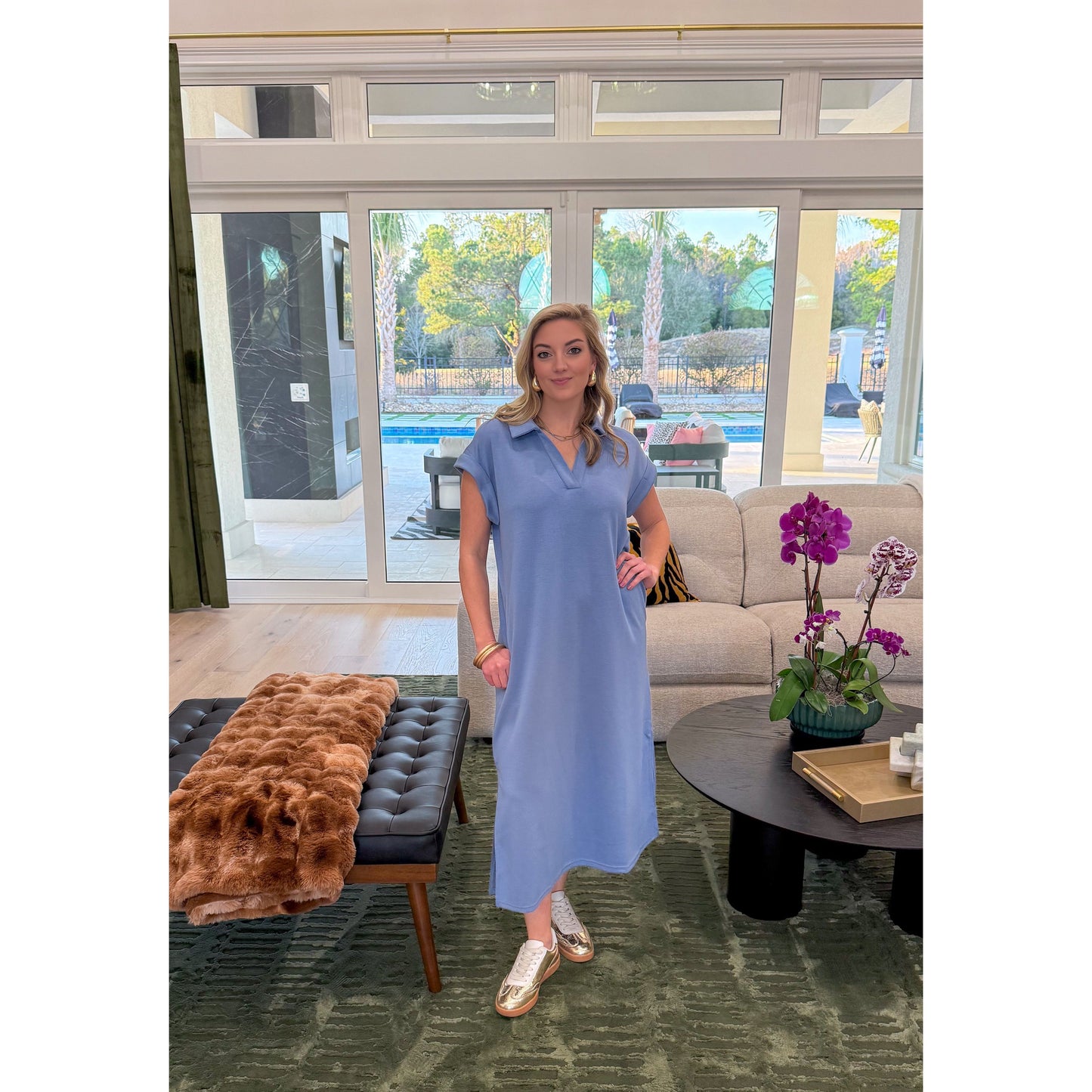 Phoebe Maxi Dress, Midnight