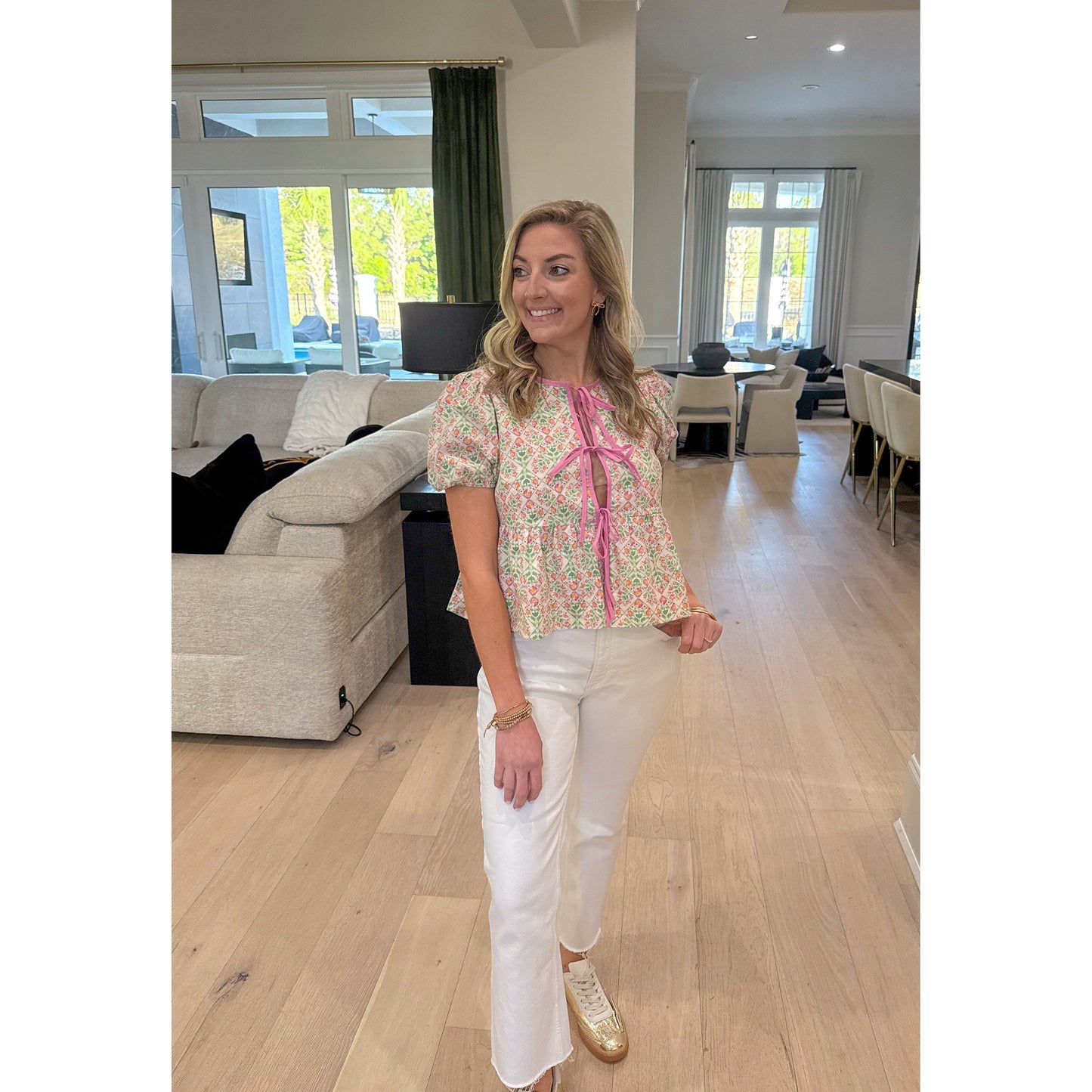 Bailey Floral Top, Multi