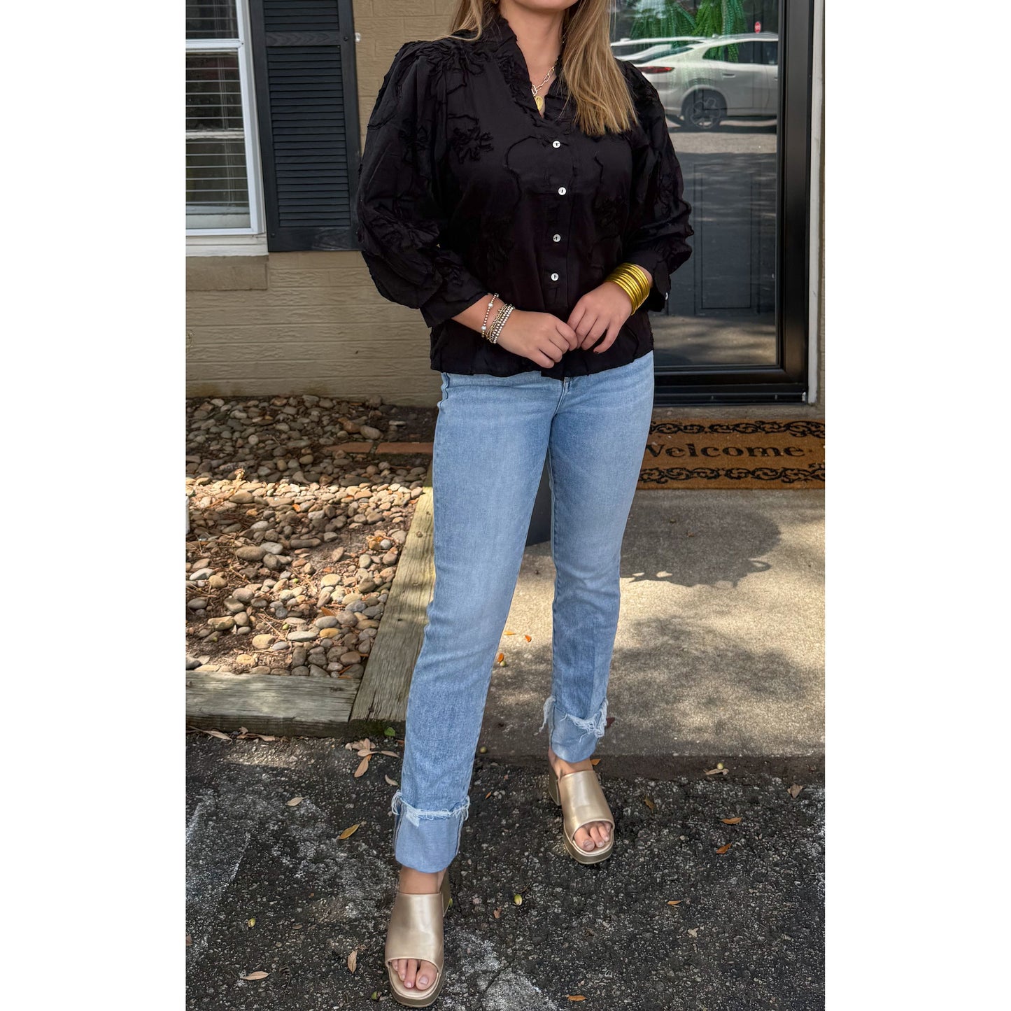Sydney Blouse, Black