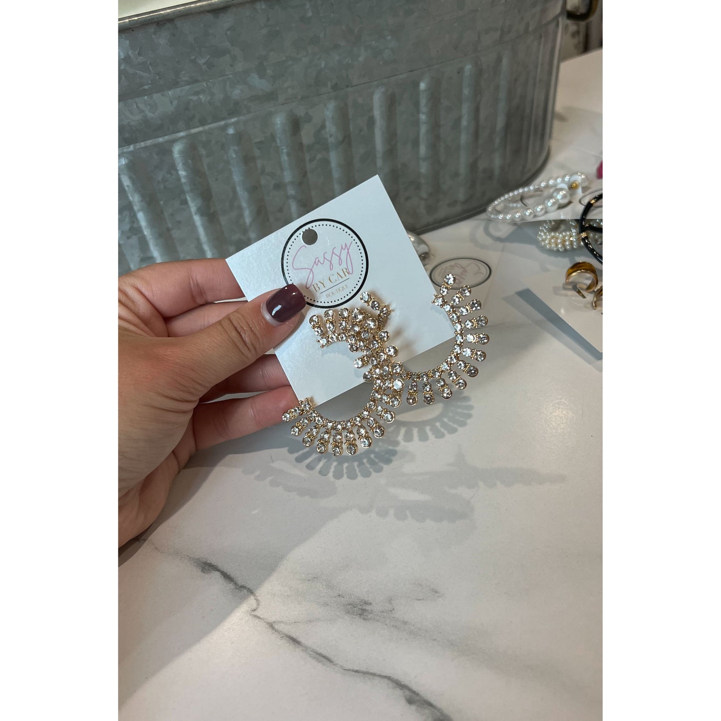 Detailed Earrings