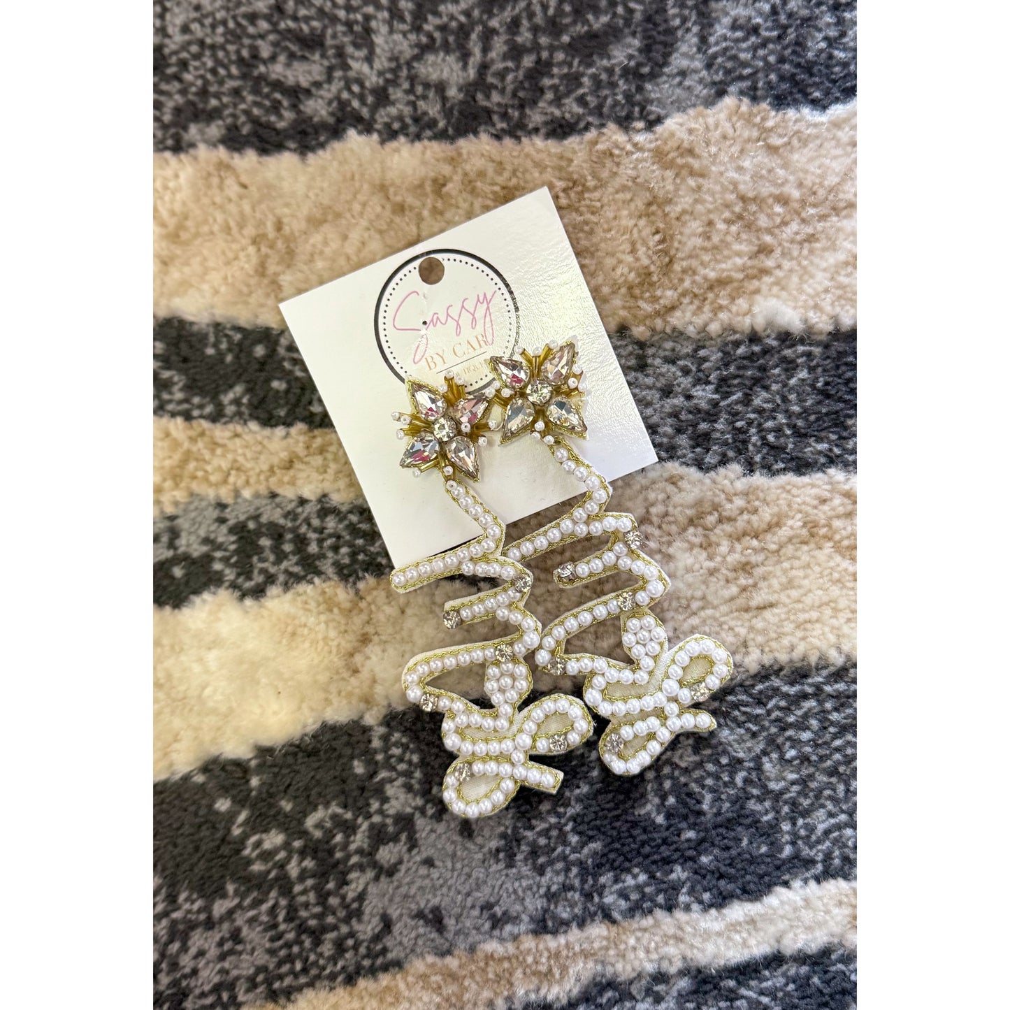 MRS Beaded Earrings