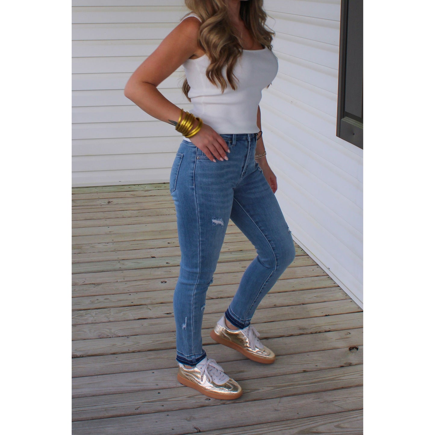 Blair Skinny Jeans, Light Wash
