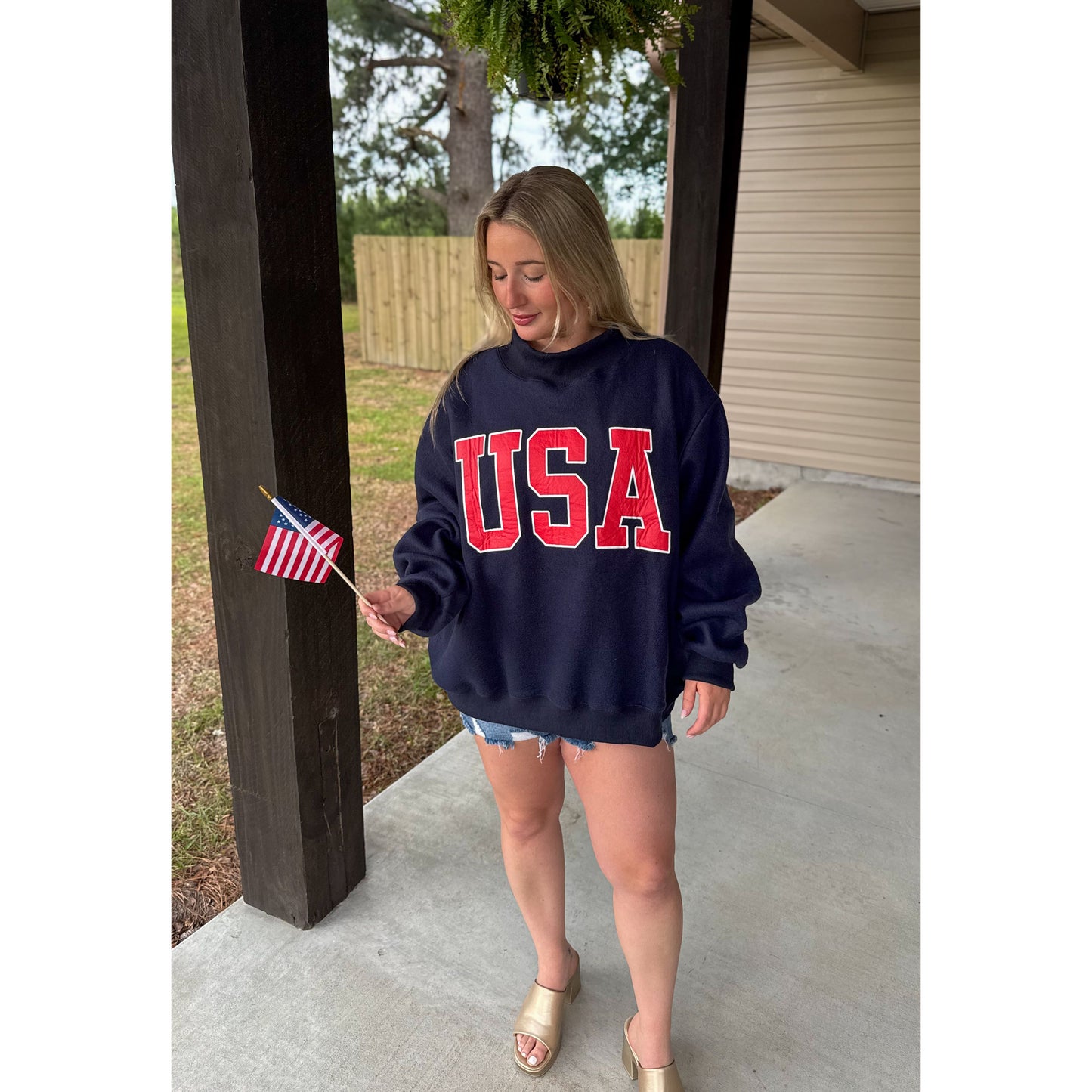 Reversible USA Sweatshirt
