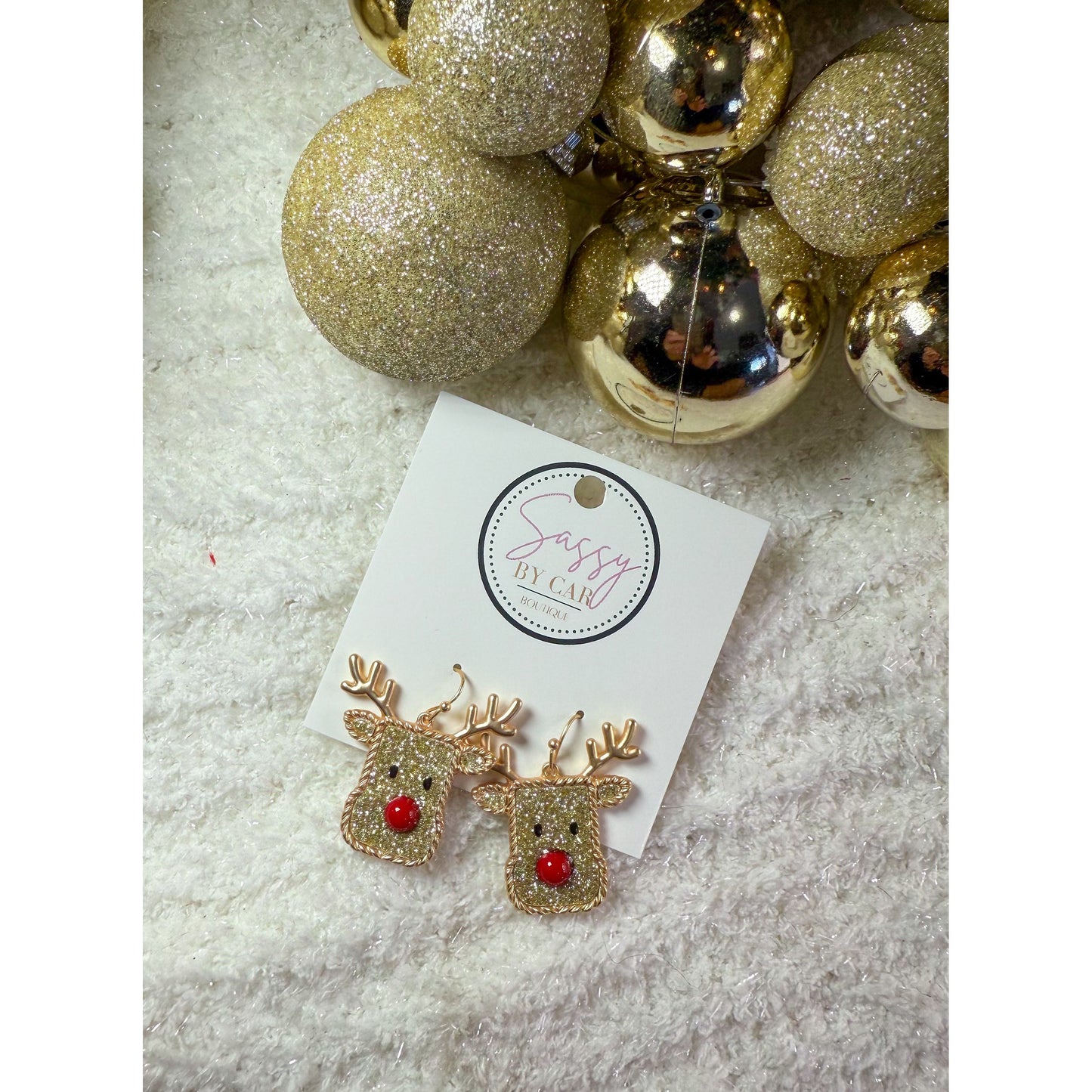 Rudolph Dangle Earrings