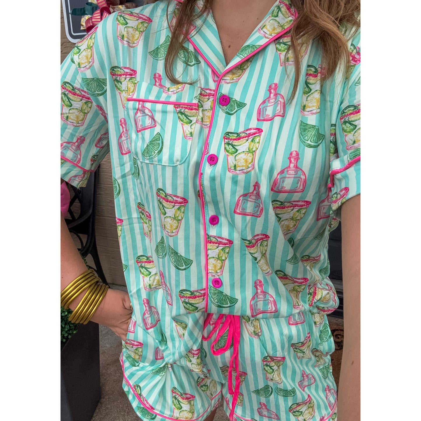 Spicy Marg - Short Pajama Set