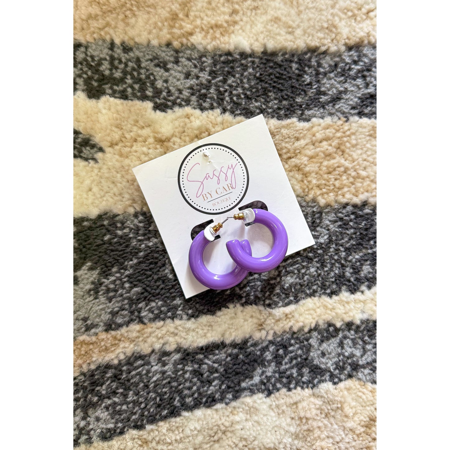 Purple Hoops