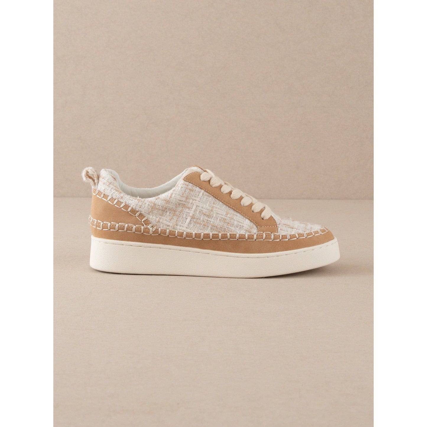 Janie Camel Low Tops