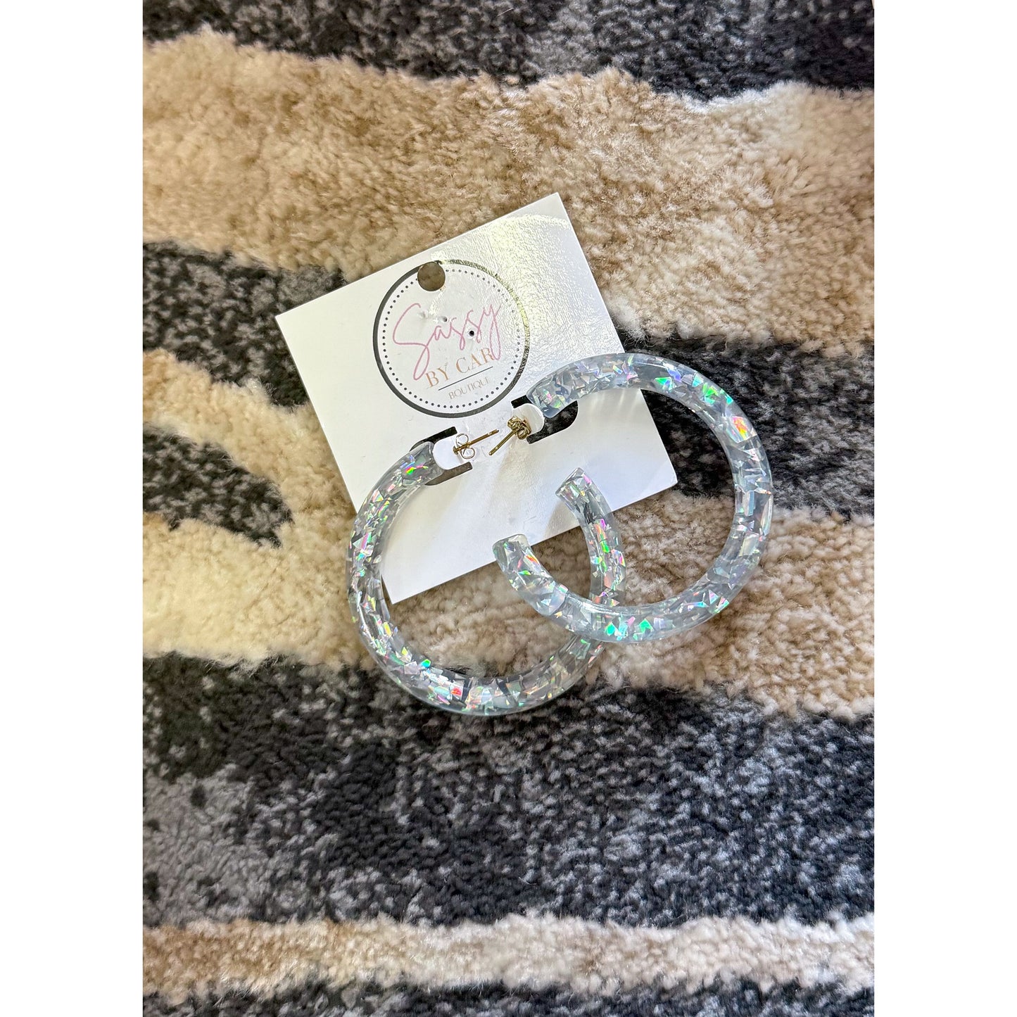 Silver Hoops