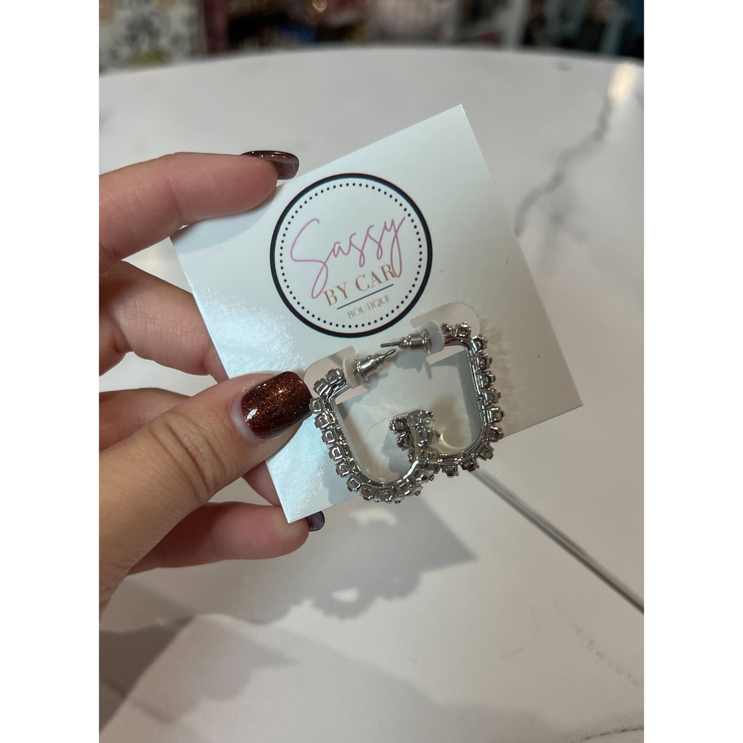 Silver Detail Earrings