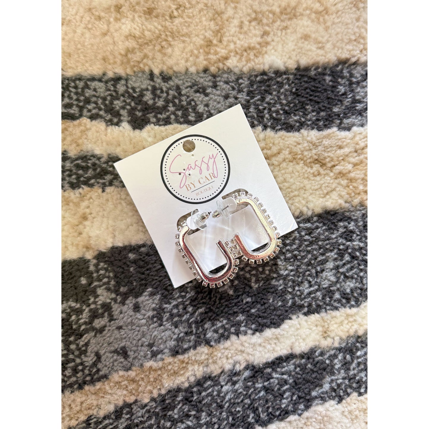 Silver Hoops
