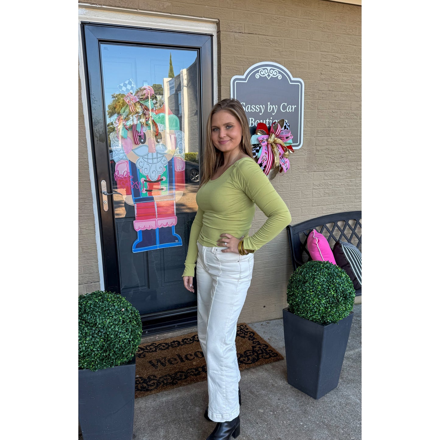 Liz Top, Matcha Green