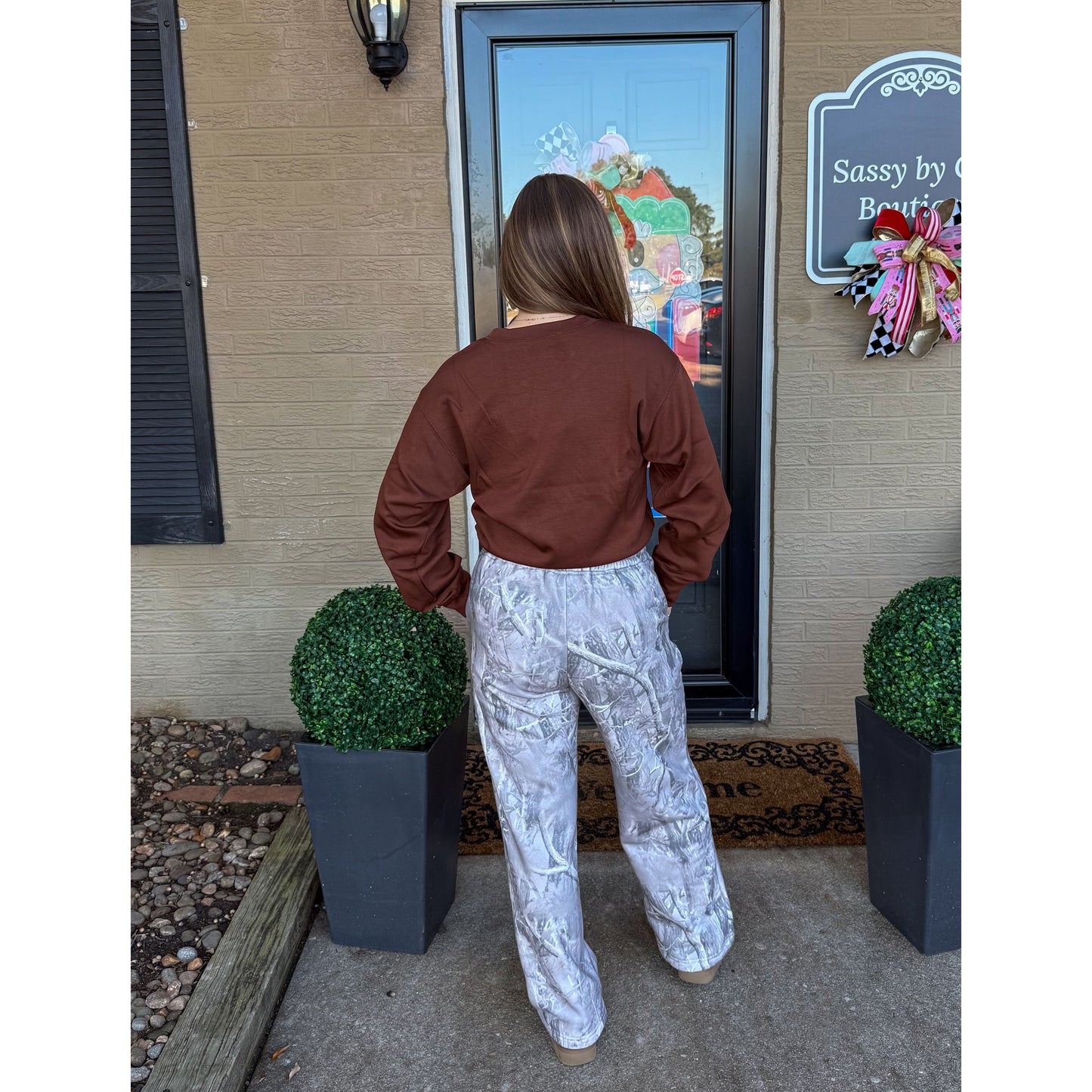 Chocolate Brown Pullover