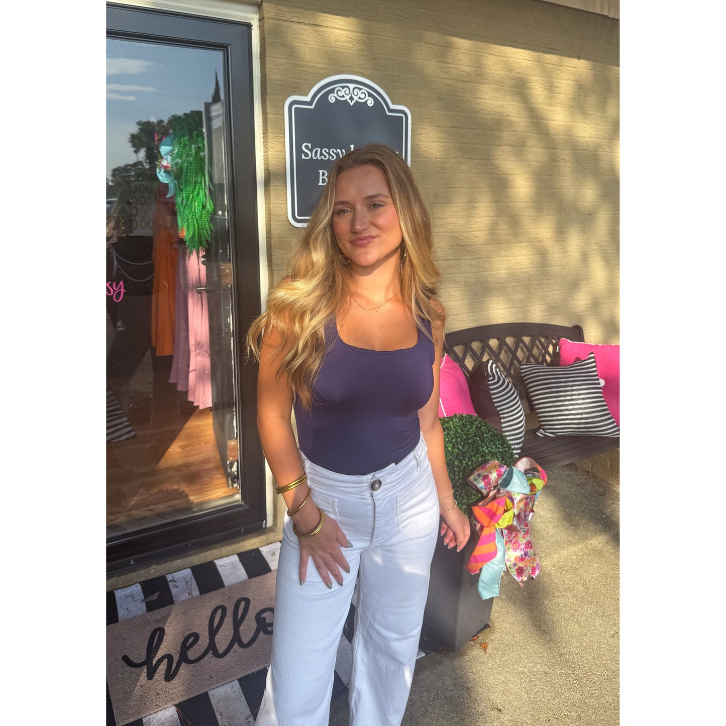 Raelynn Bodysuit, Navy