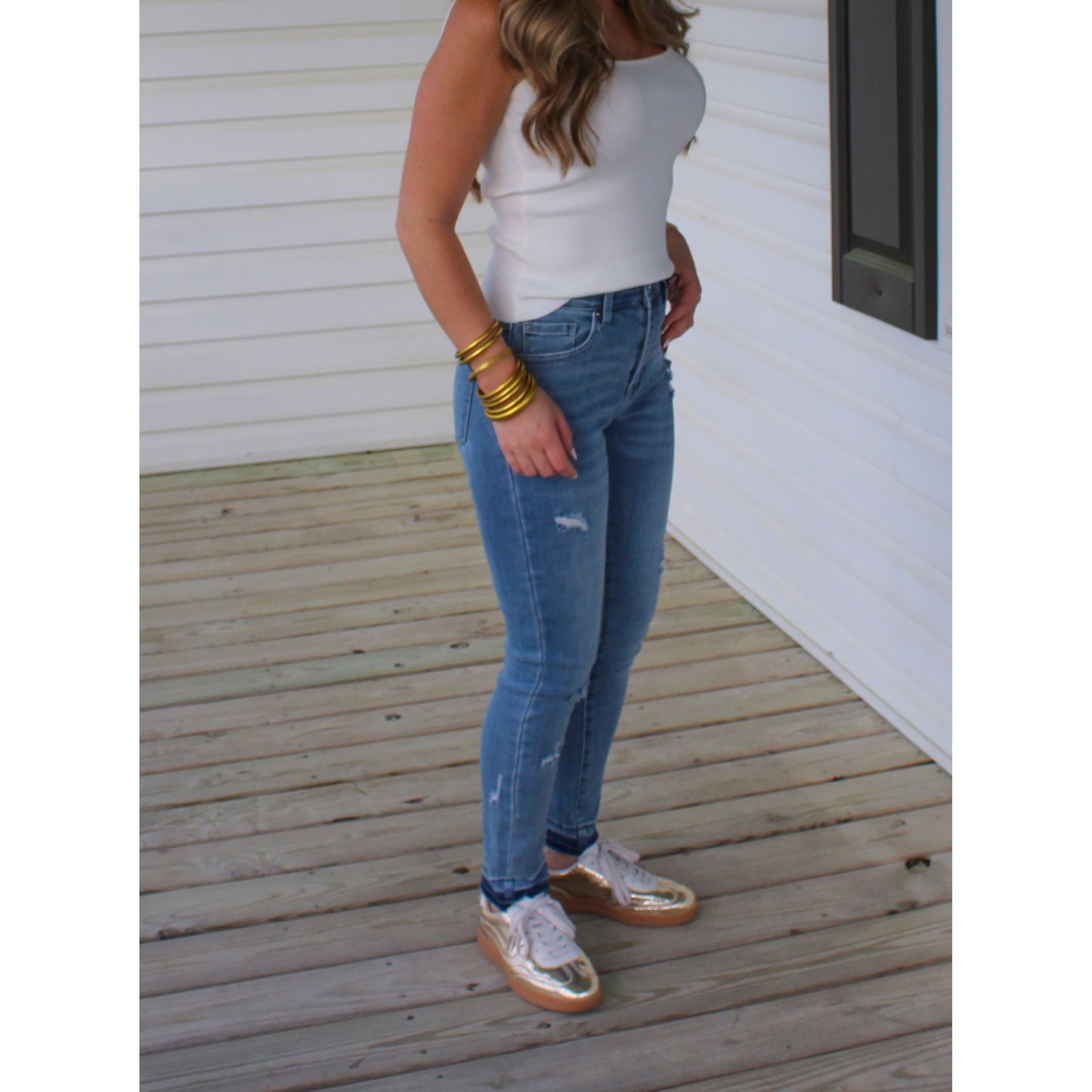 Blair Skinny Jeans, Light Wash