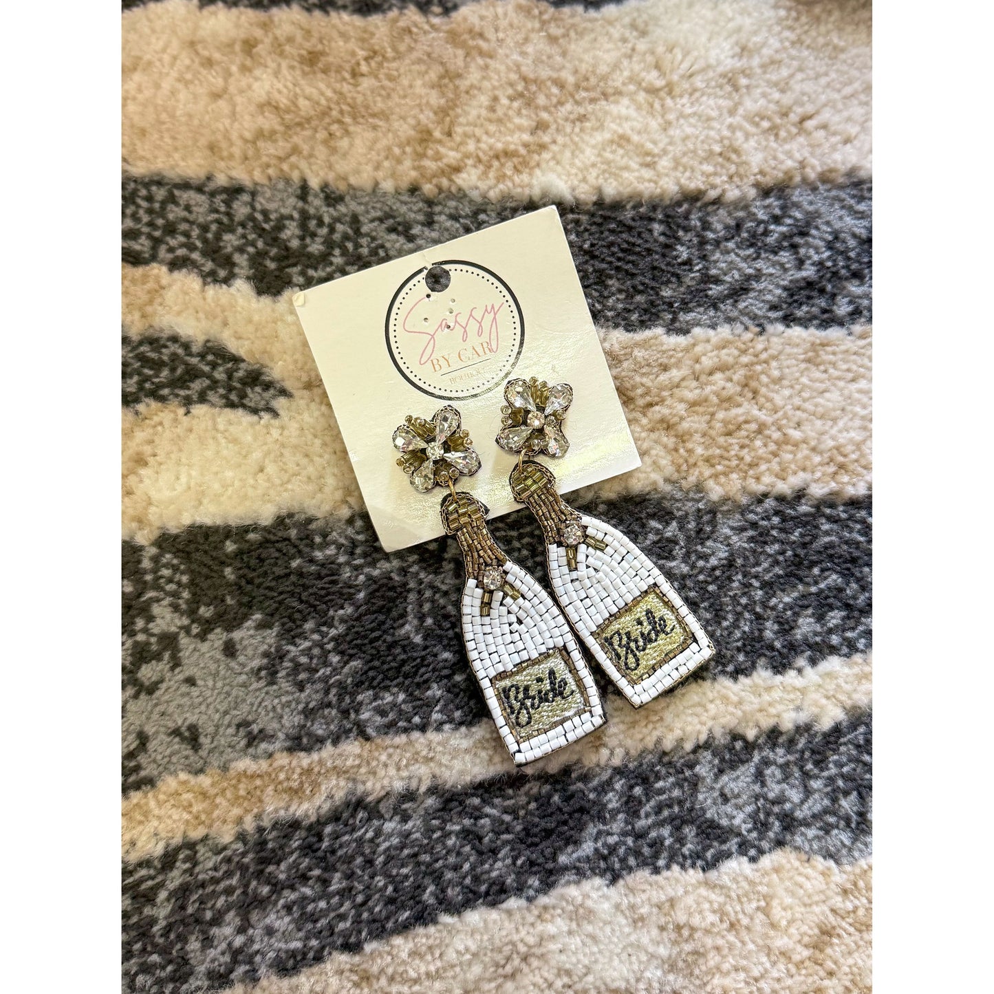 Bride Beaded Earrings