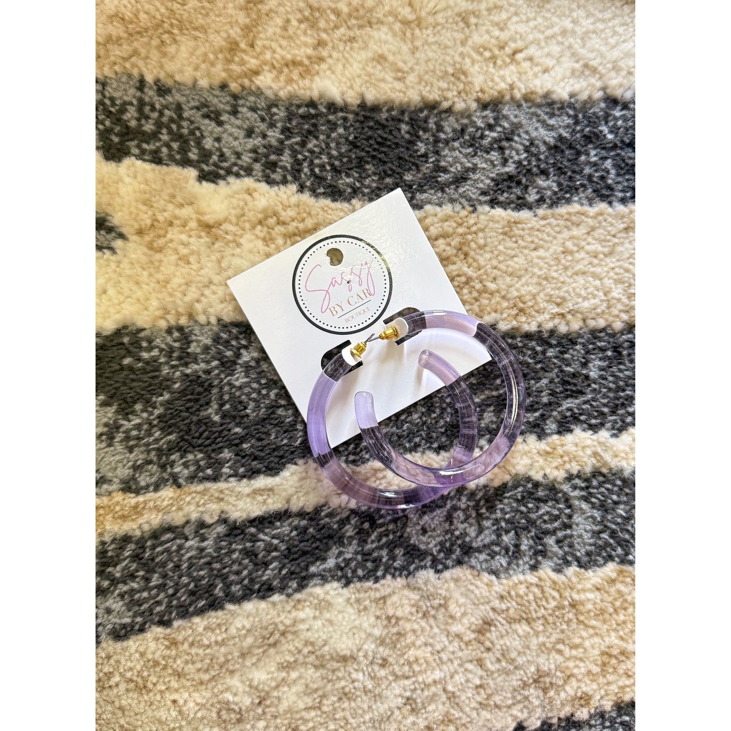 Purple Hoops