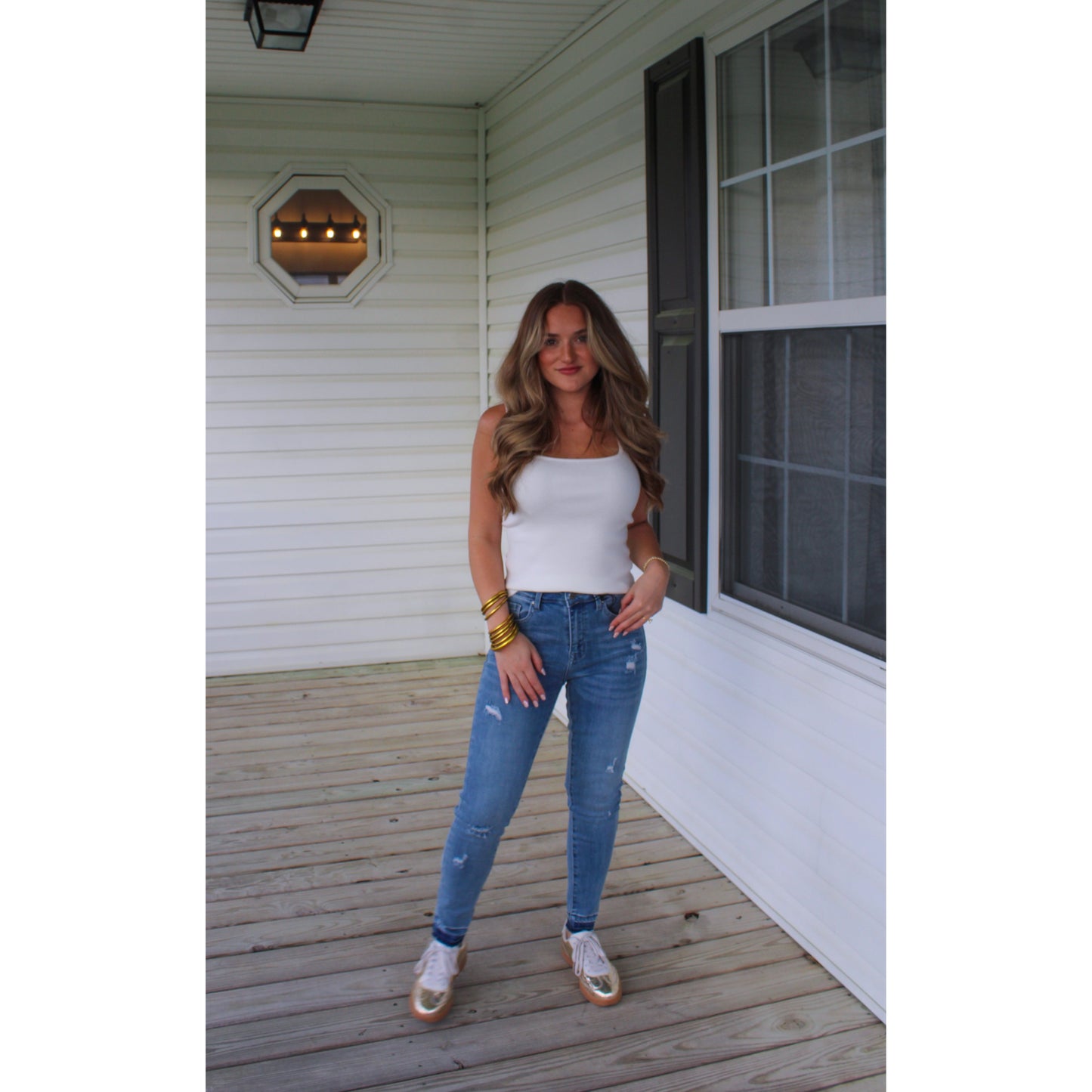 Blair Skinny Jeans, Light Wash