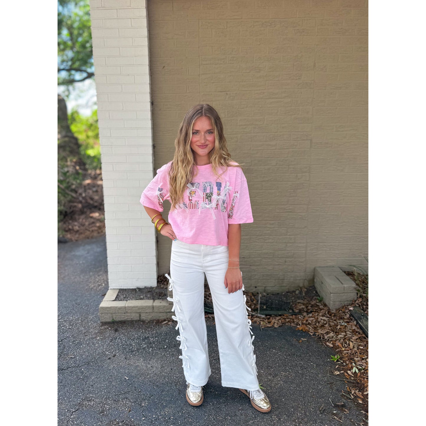 America Top, Baby Pink