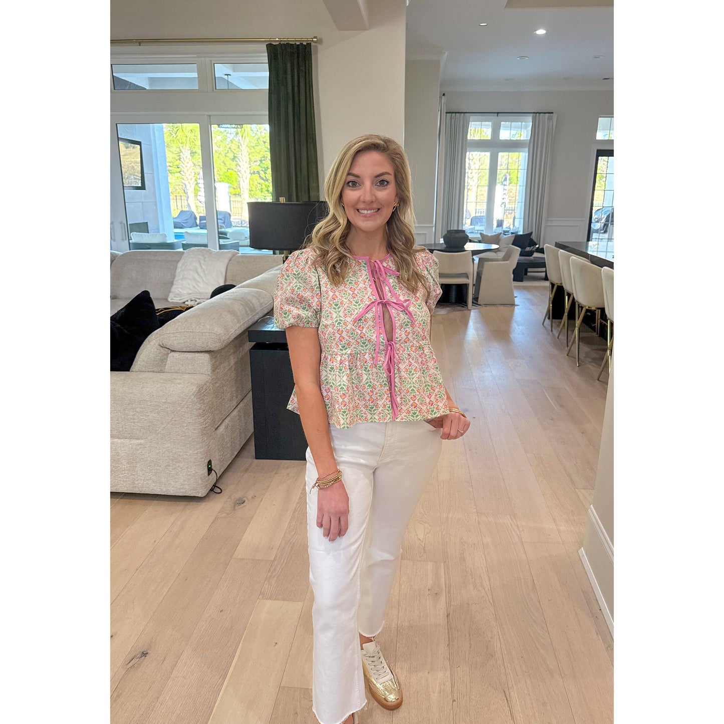 Bailey Floral Top, Multi