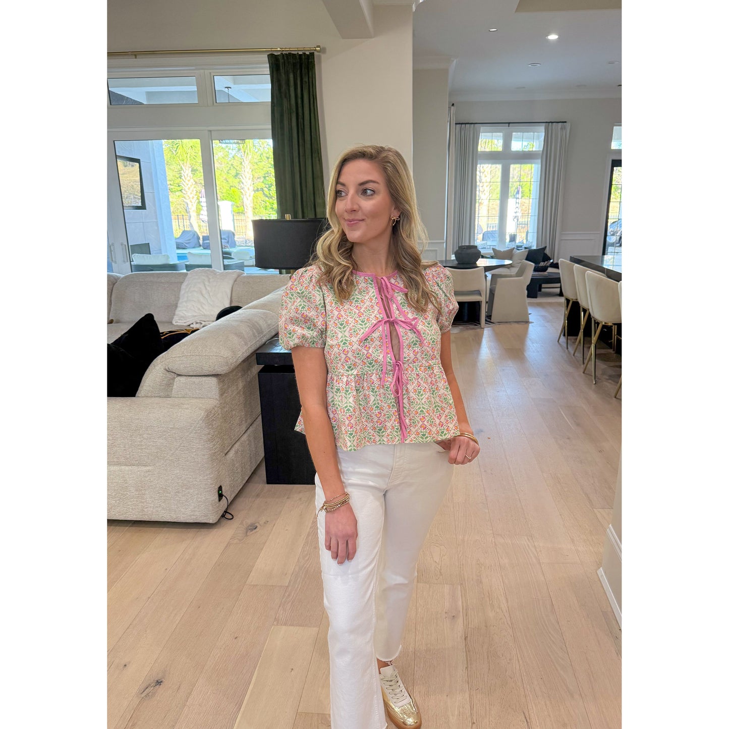 Bailey Floral Top, Multi
