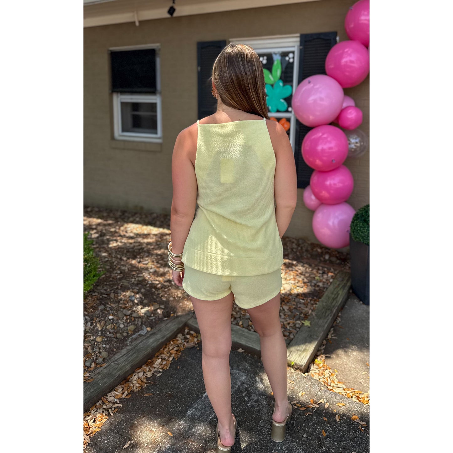 Kara Butter Yellow Set