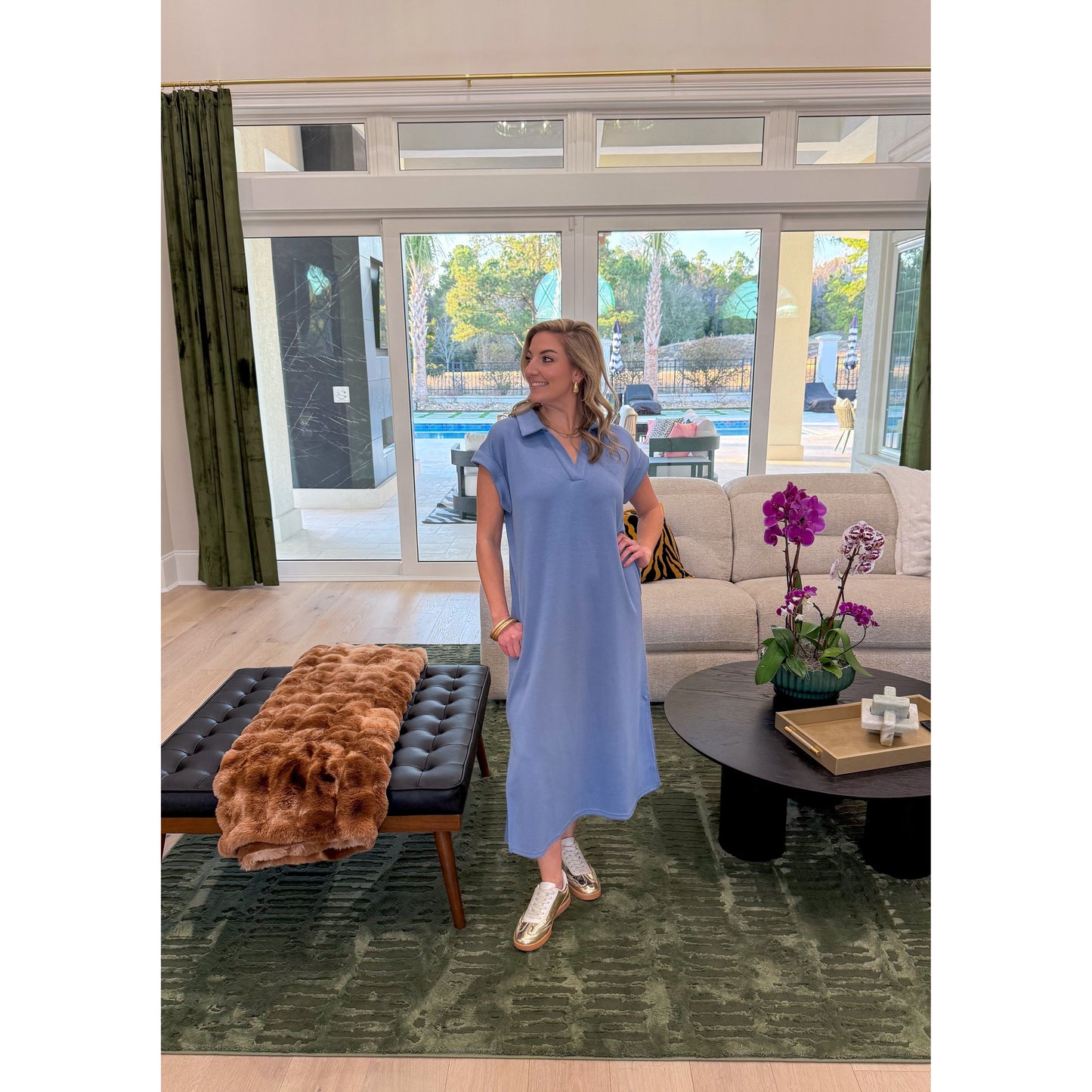 Phoebe Maxi Dress, Midnight