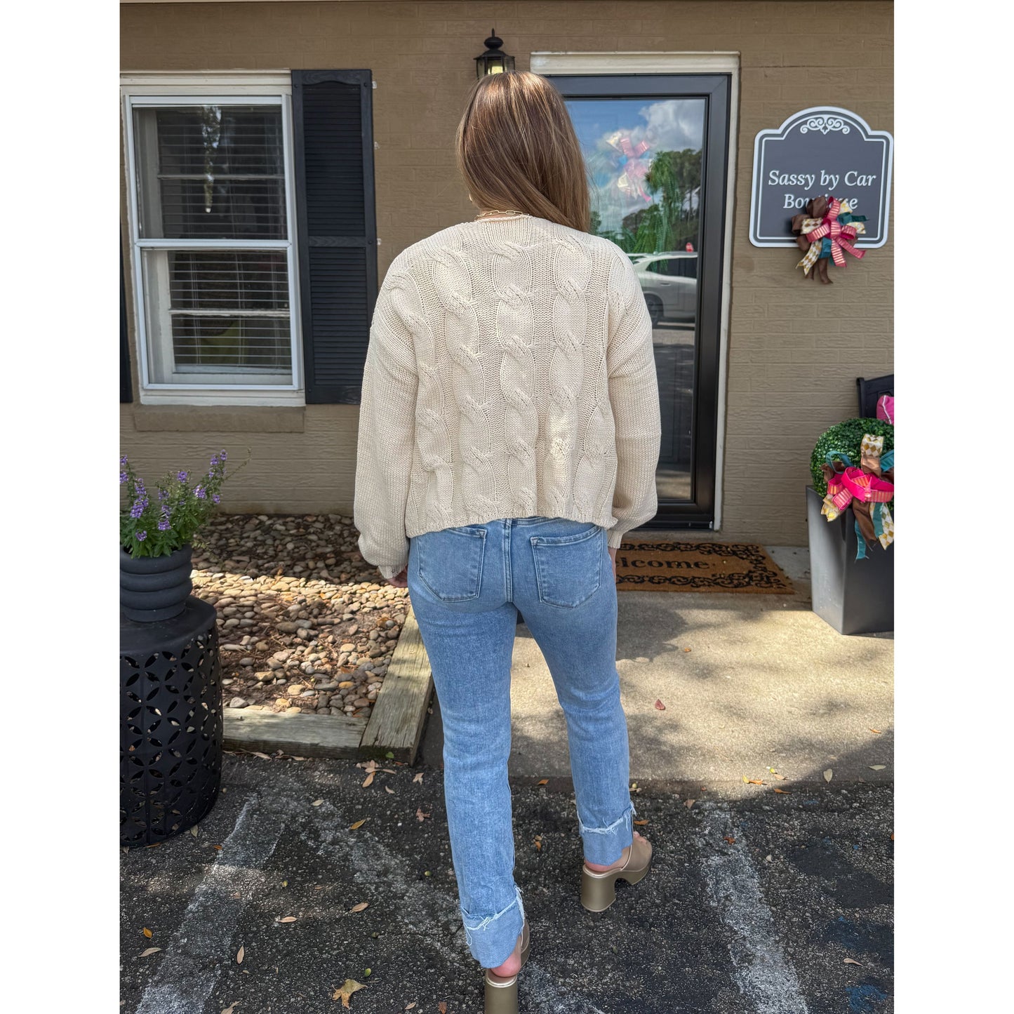 Liz Sweater, Cream
