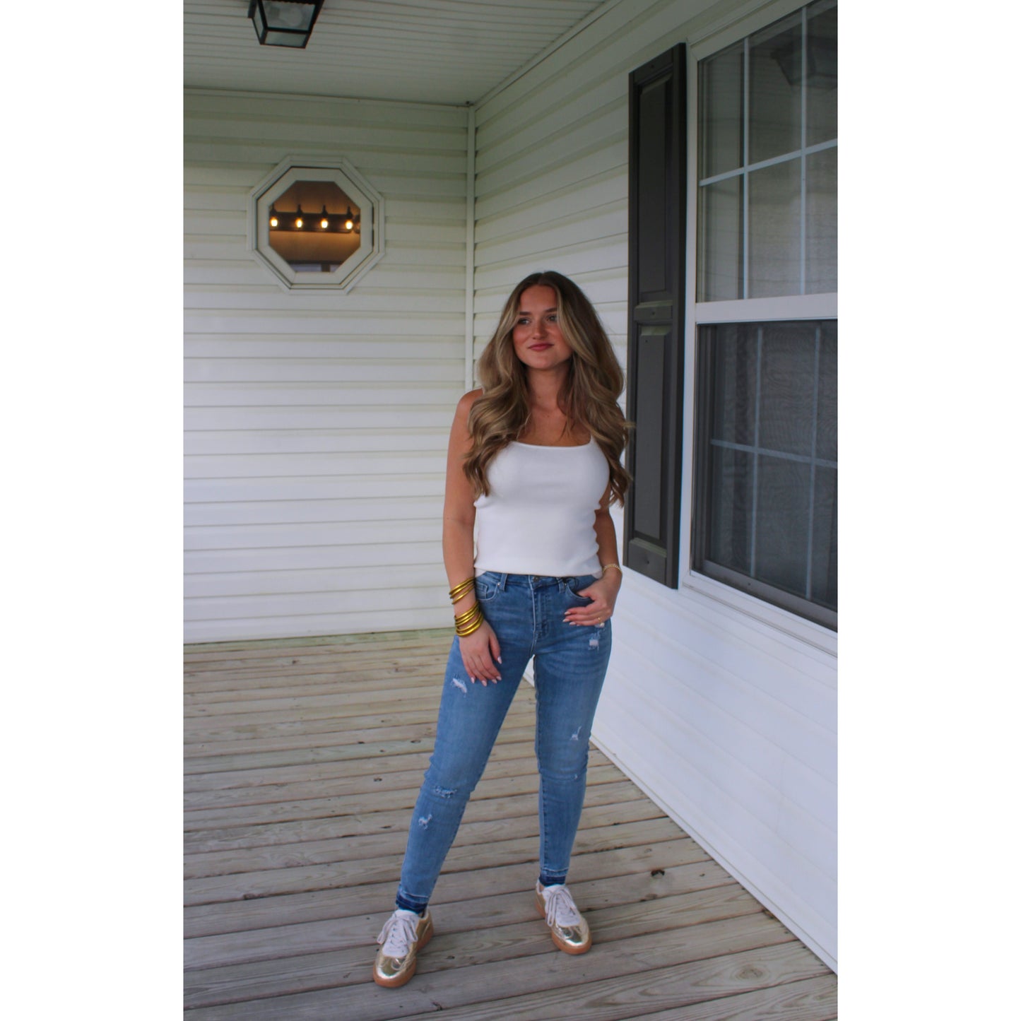 Blair Skinny Jeans, Light Wash