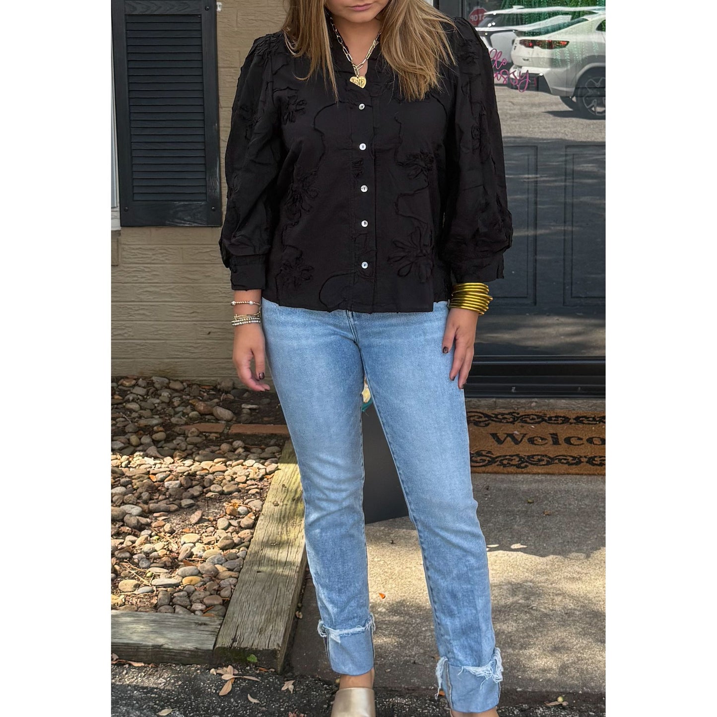 Sydney Blouse, Black