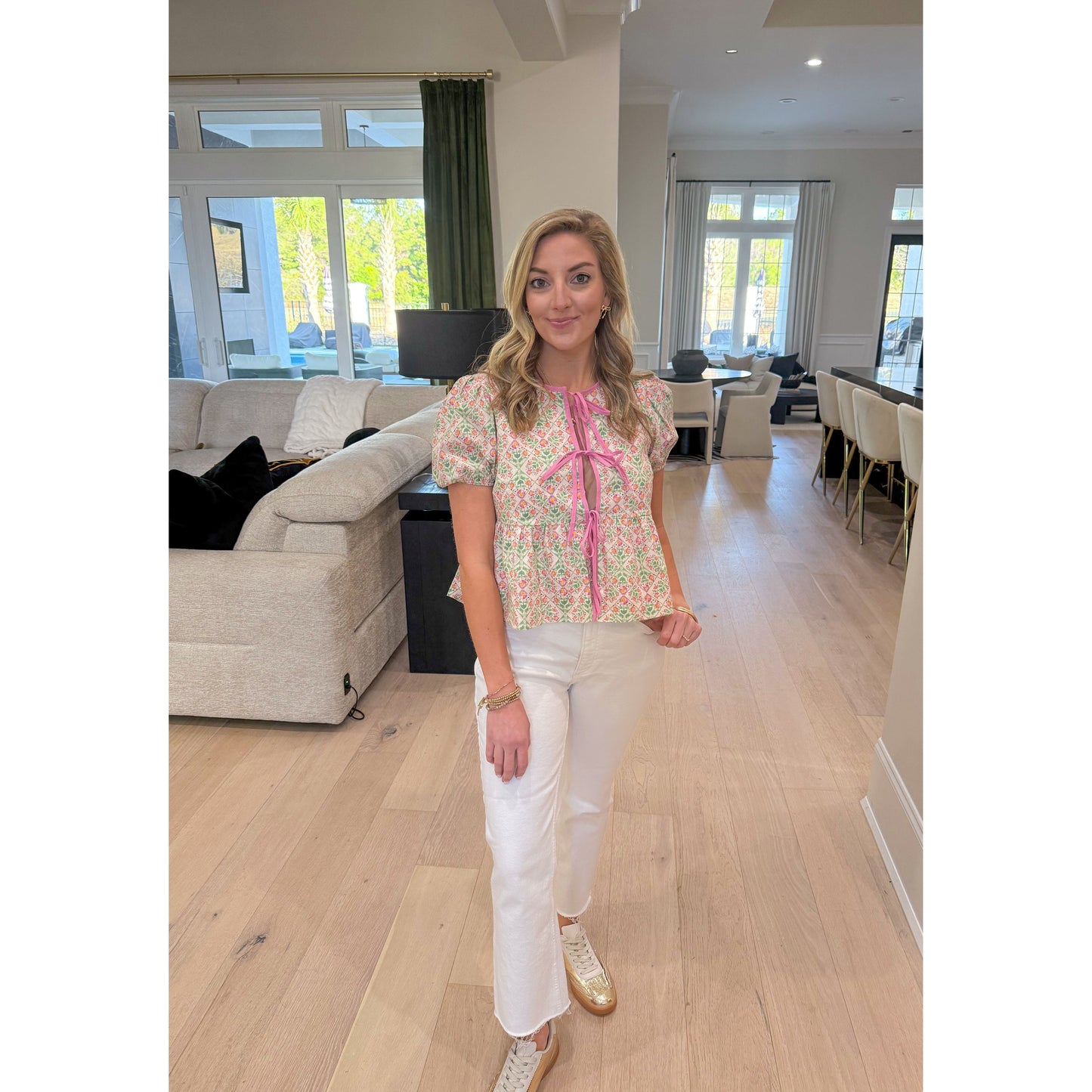 Bailey Floral Top, Multi