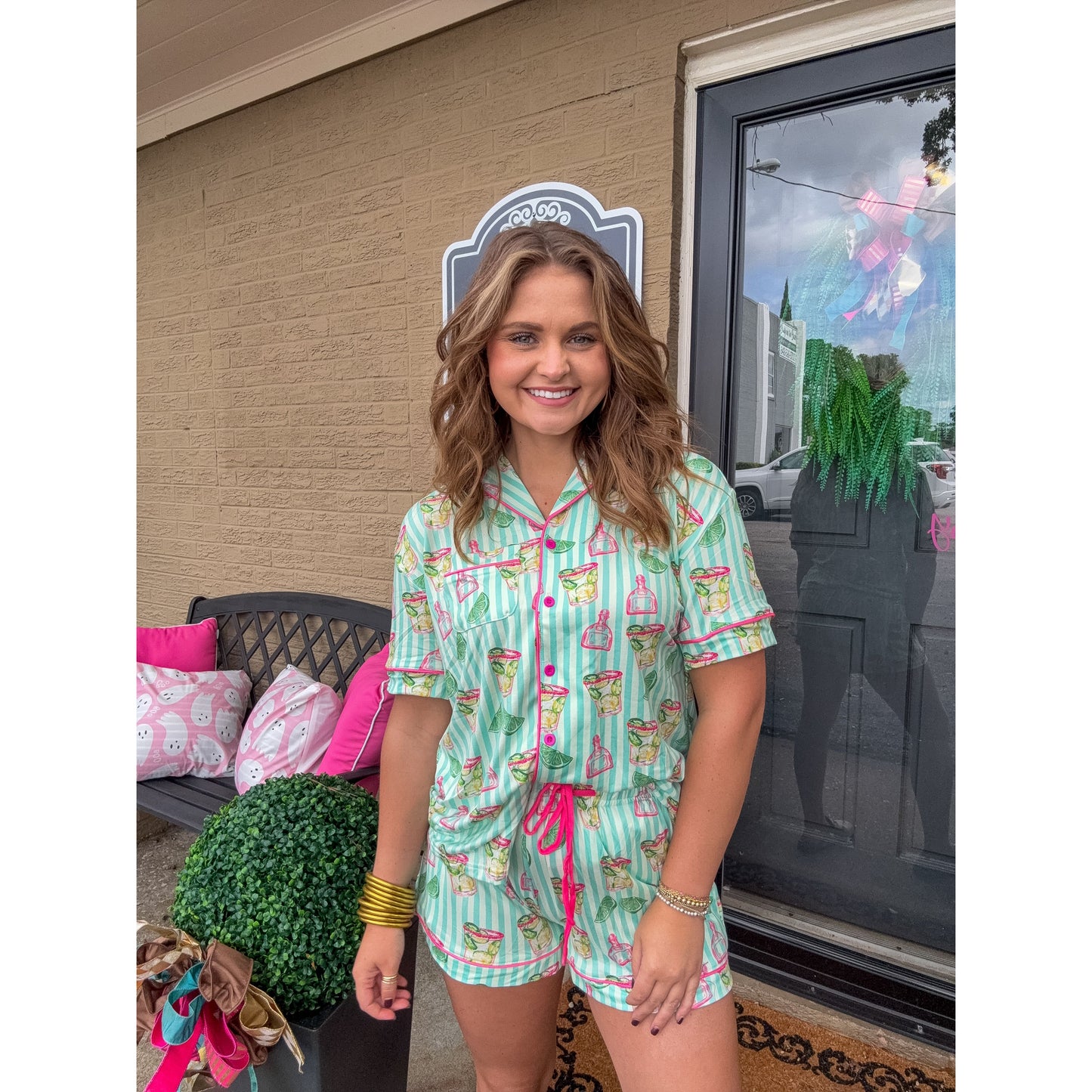Spicy Marg - Short Pajama Set