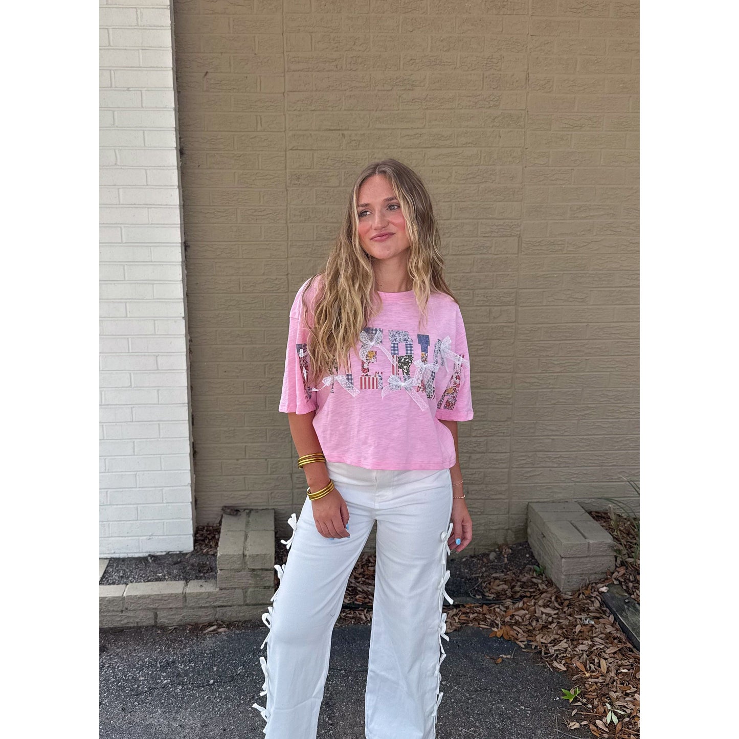 America Top, Baby Pink