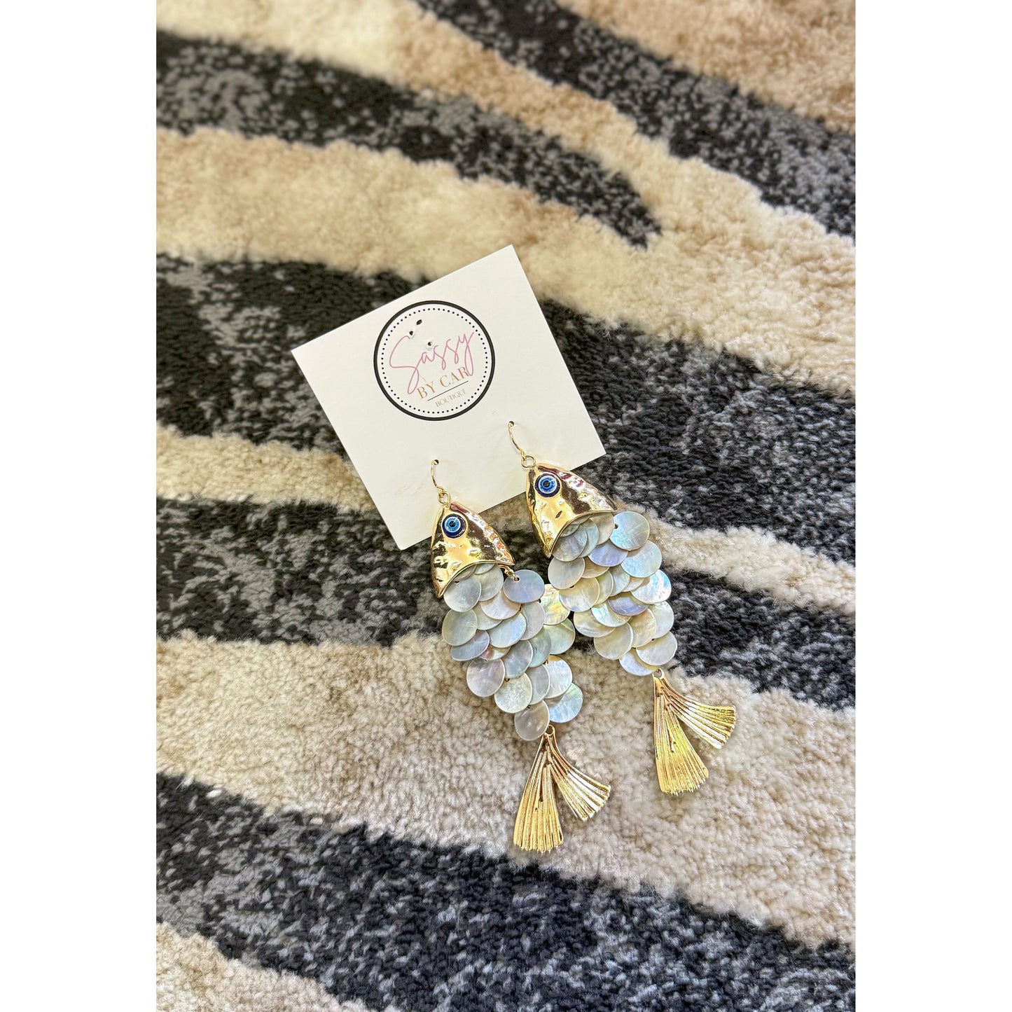 Fish Detail Earrings