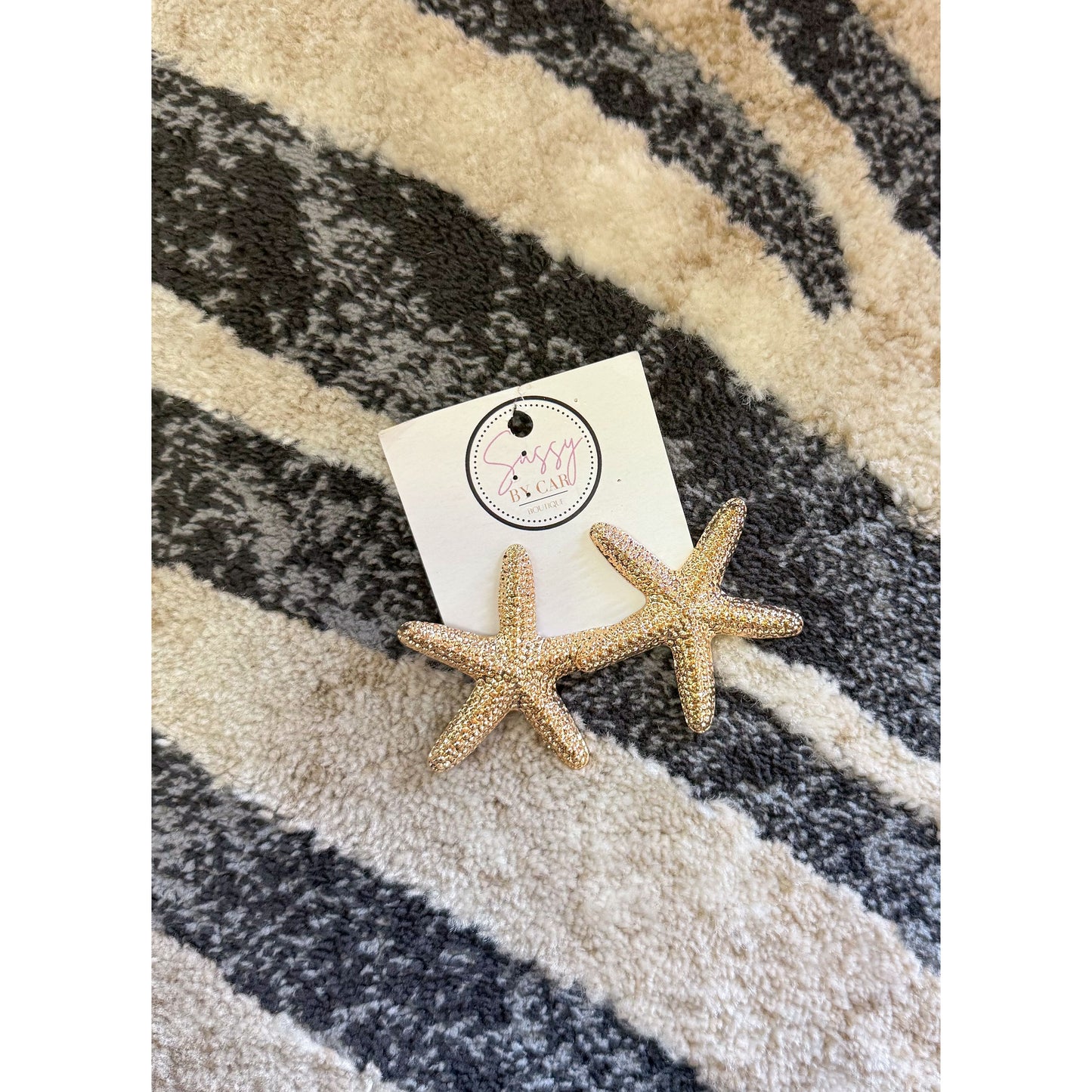 Starfish Statement Earrings