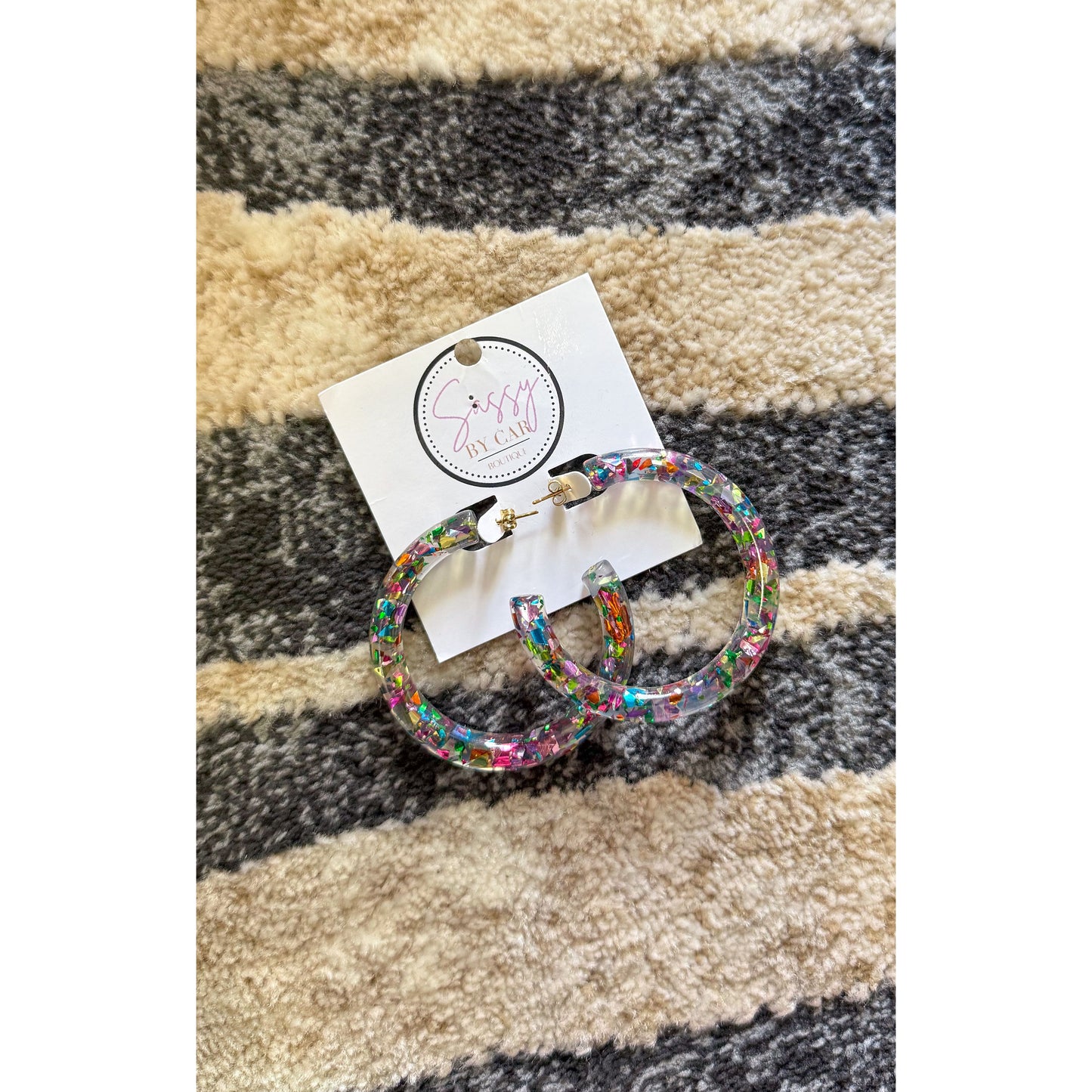 Multi Color Hoops
