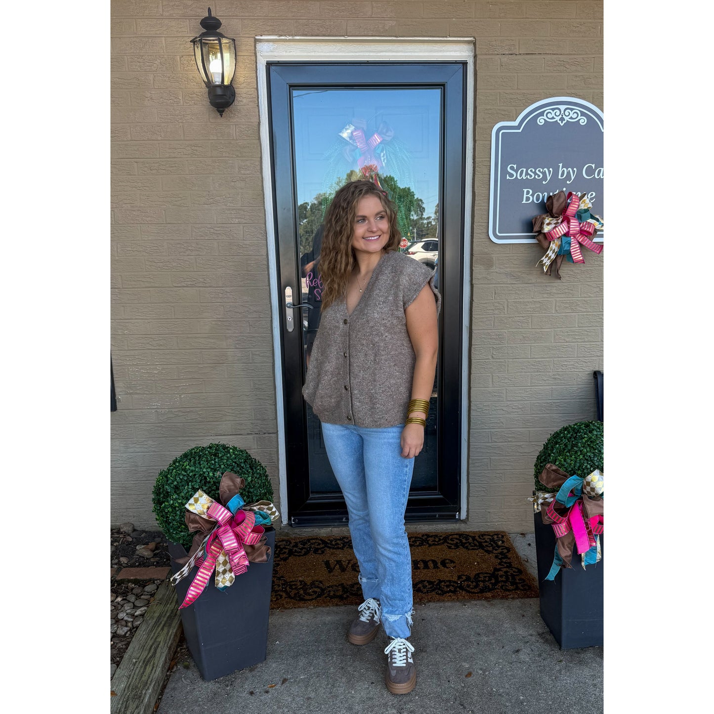Mocha Sweater Vest